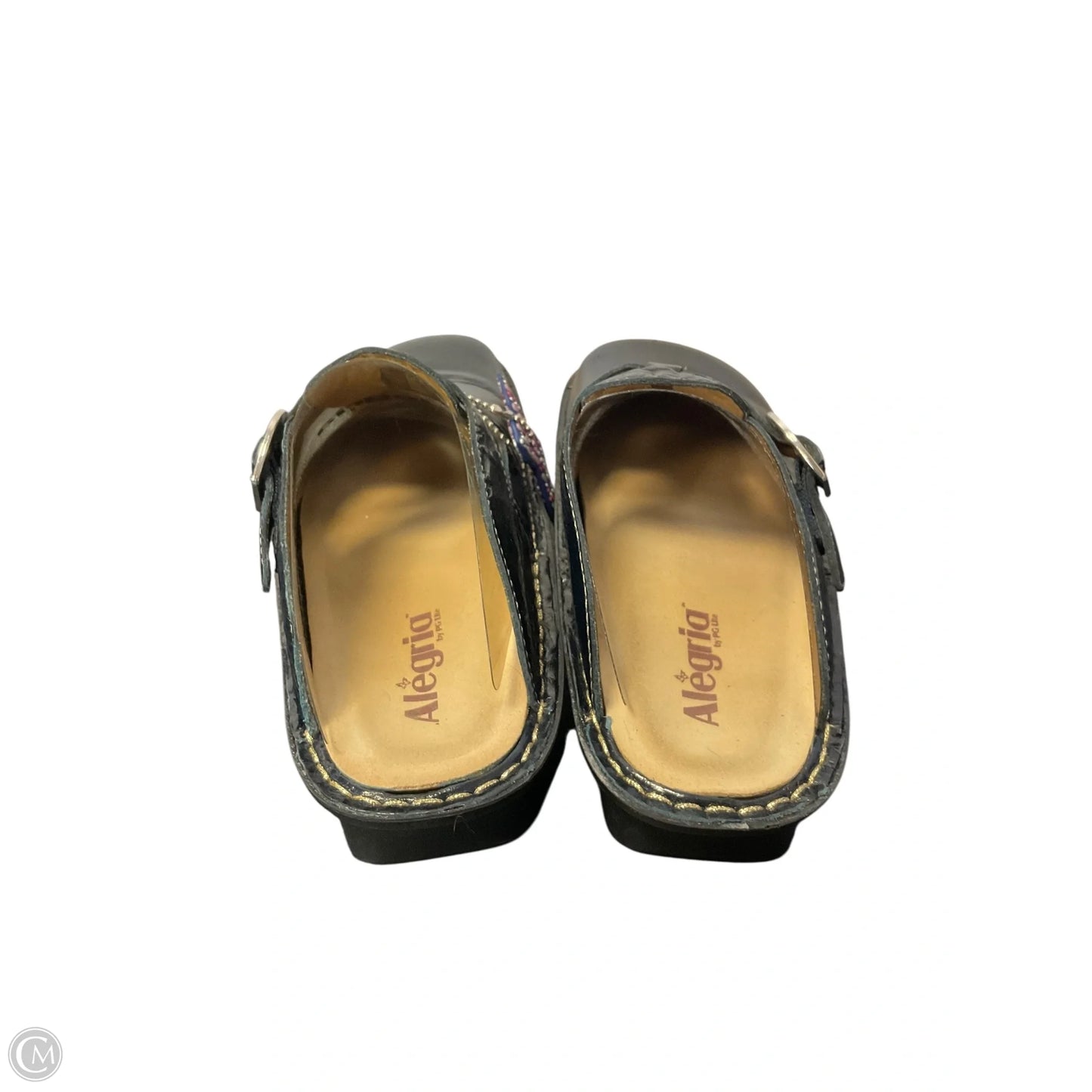 Shoes Heels Wedge By Alegria In Navy, Size: 8.5