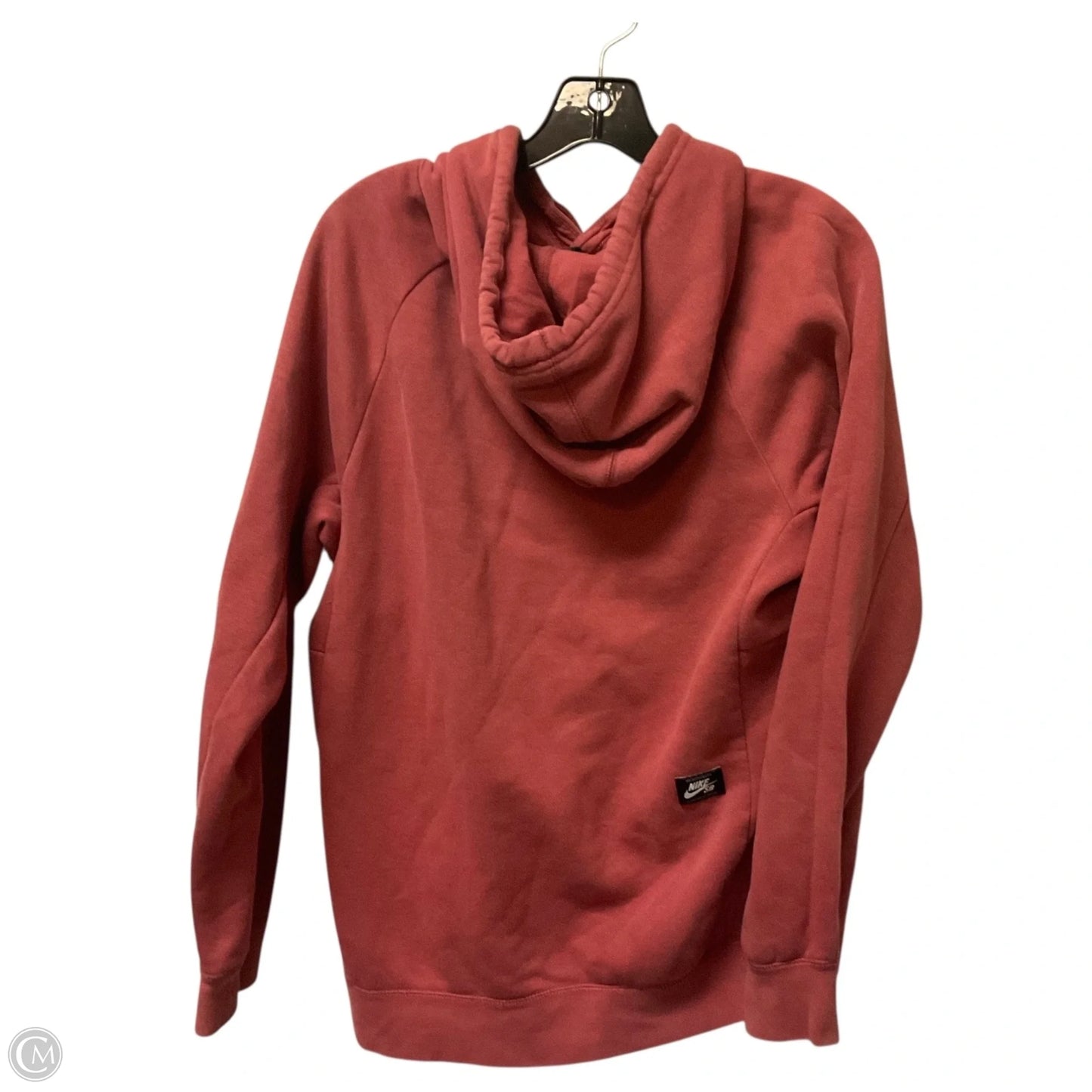 Sweatshirt Hoodie By Nike Apparel In Red, Size: S