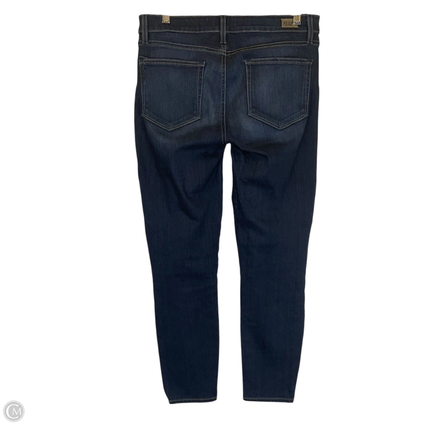 Jeans Skinny By Paige In Blue Denim, Size: 10 (30)
