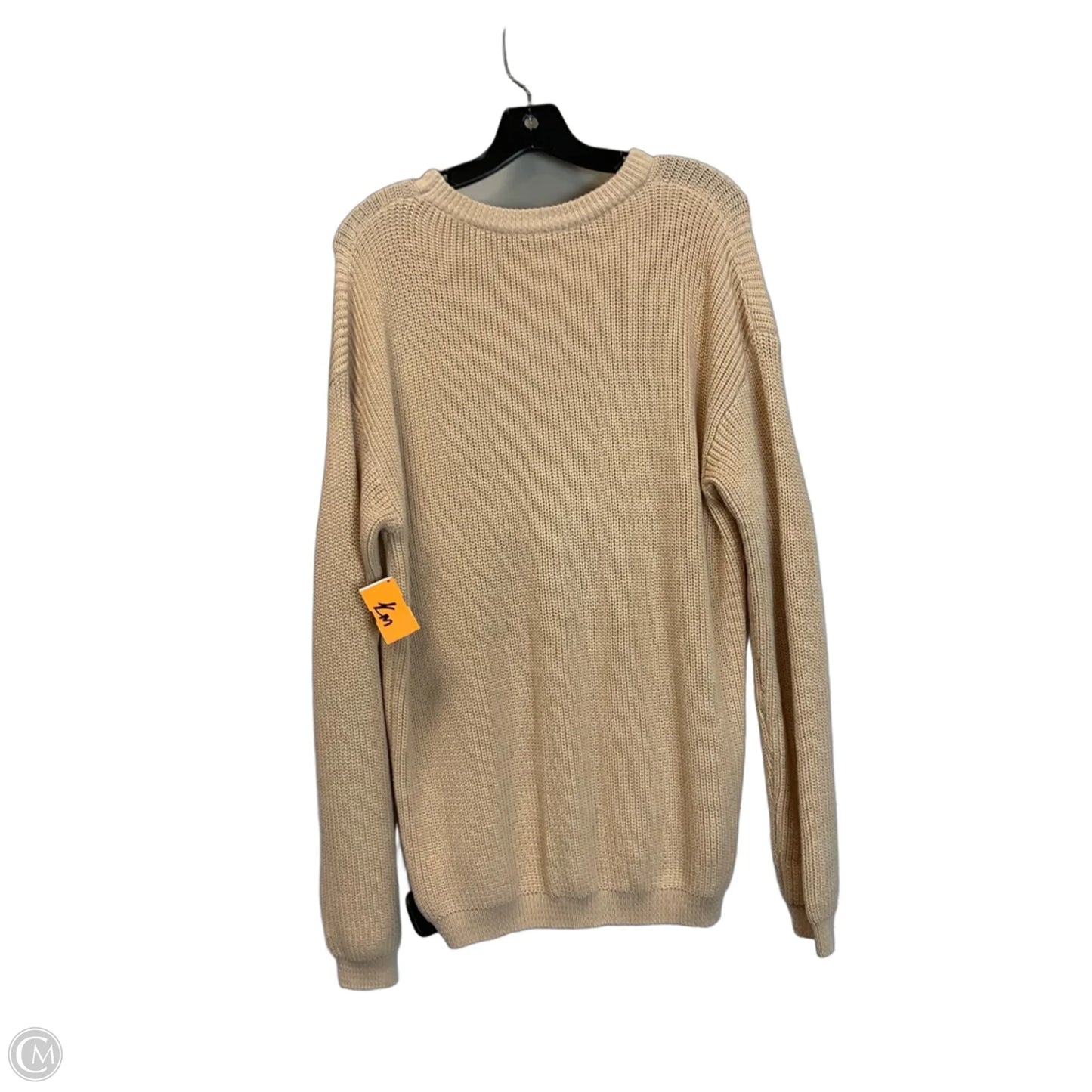 Sweater By Clothes Mentor In Tan, Size: M