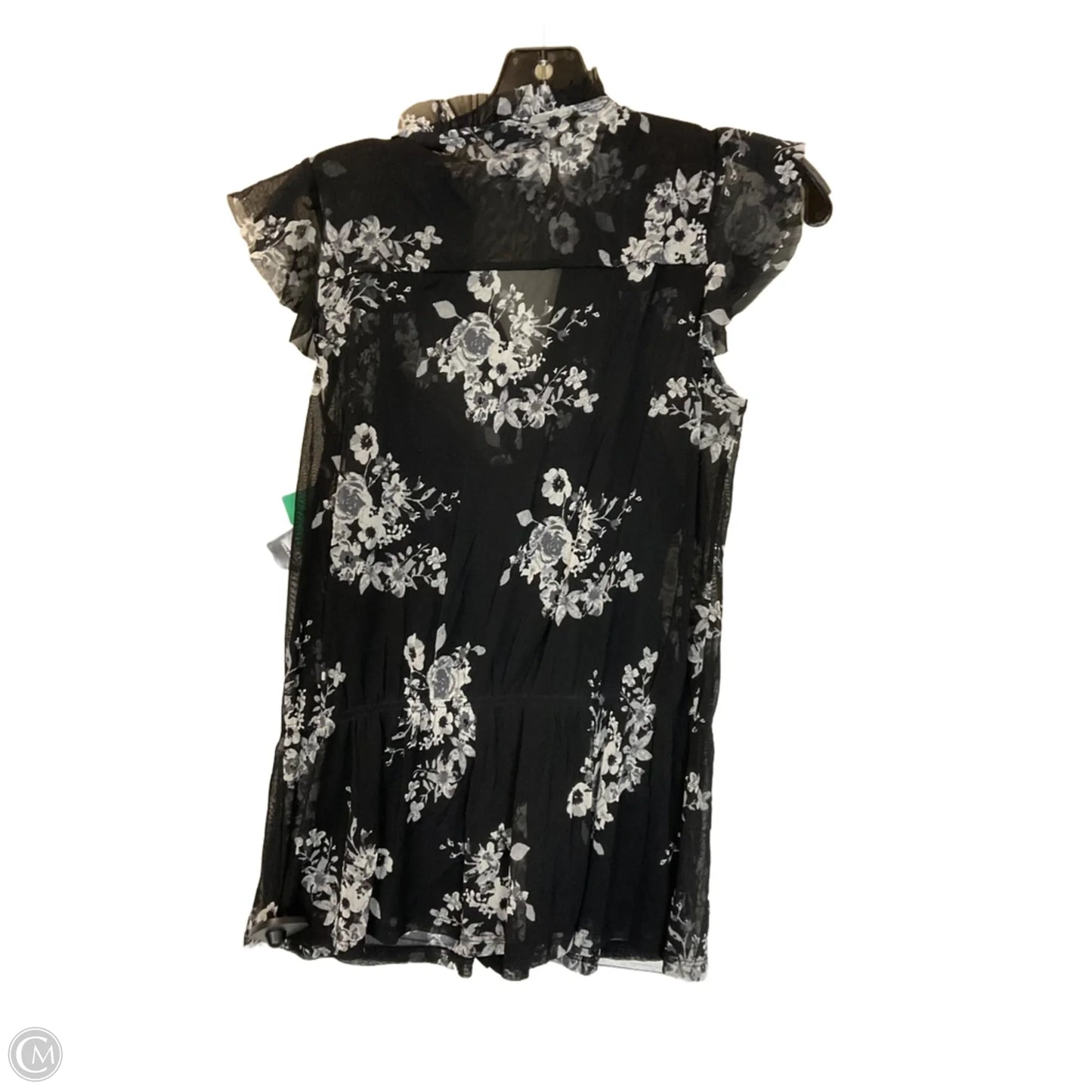 Top Sleeveless By International Concepts In Black, Size: S