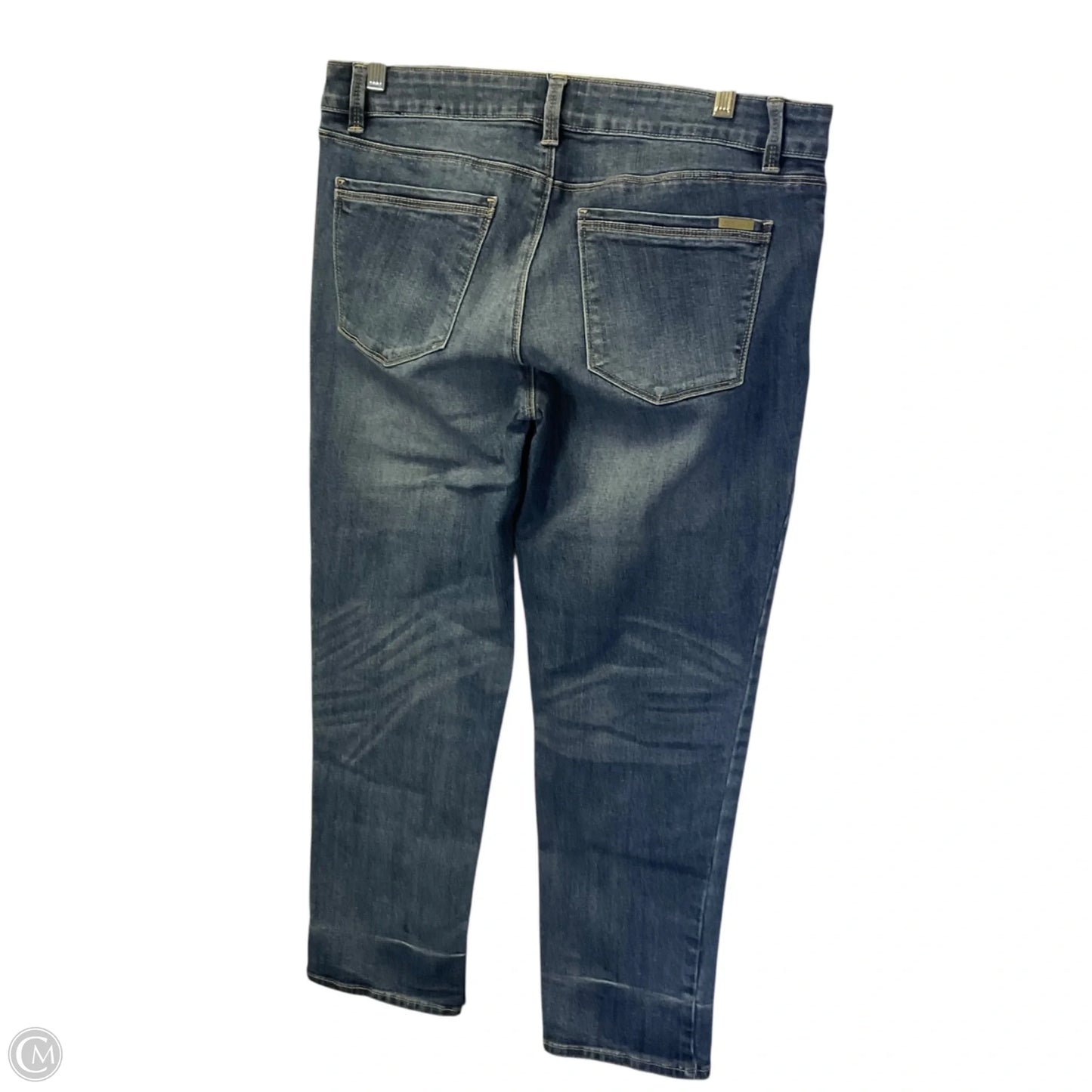 Jeans Straight By White House Black Market In Blue Denim, Size: 10