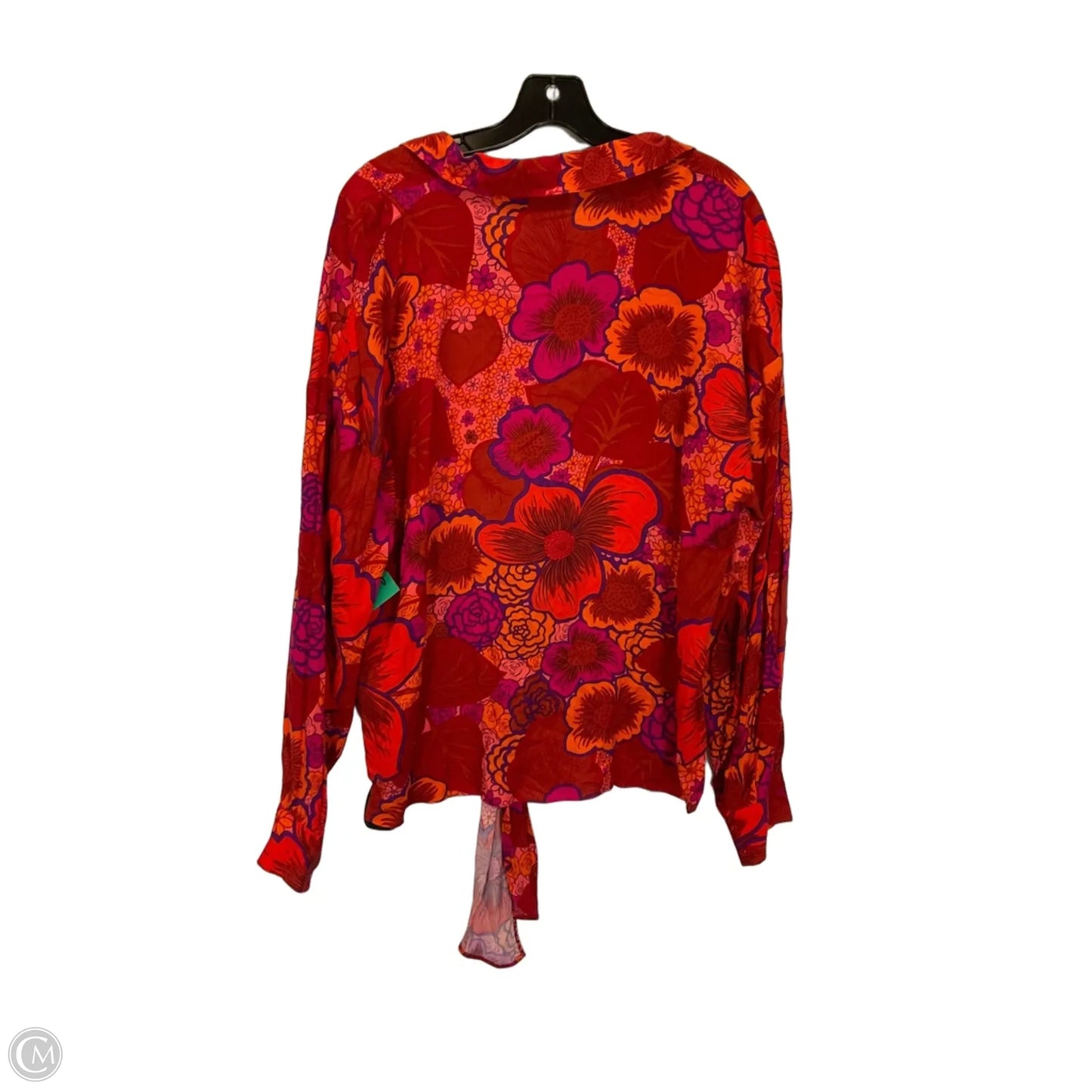 Top Long Sleeve By Inc In Floral Print, Size: Xl