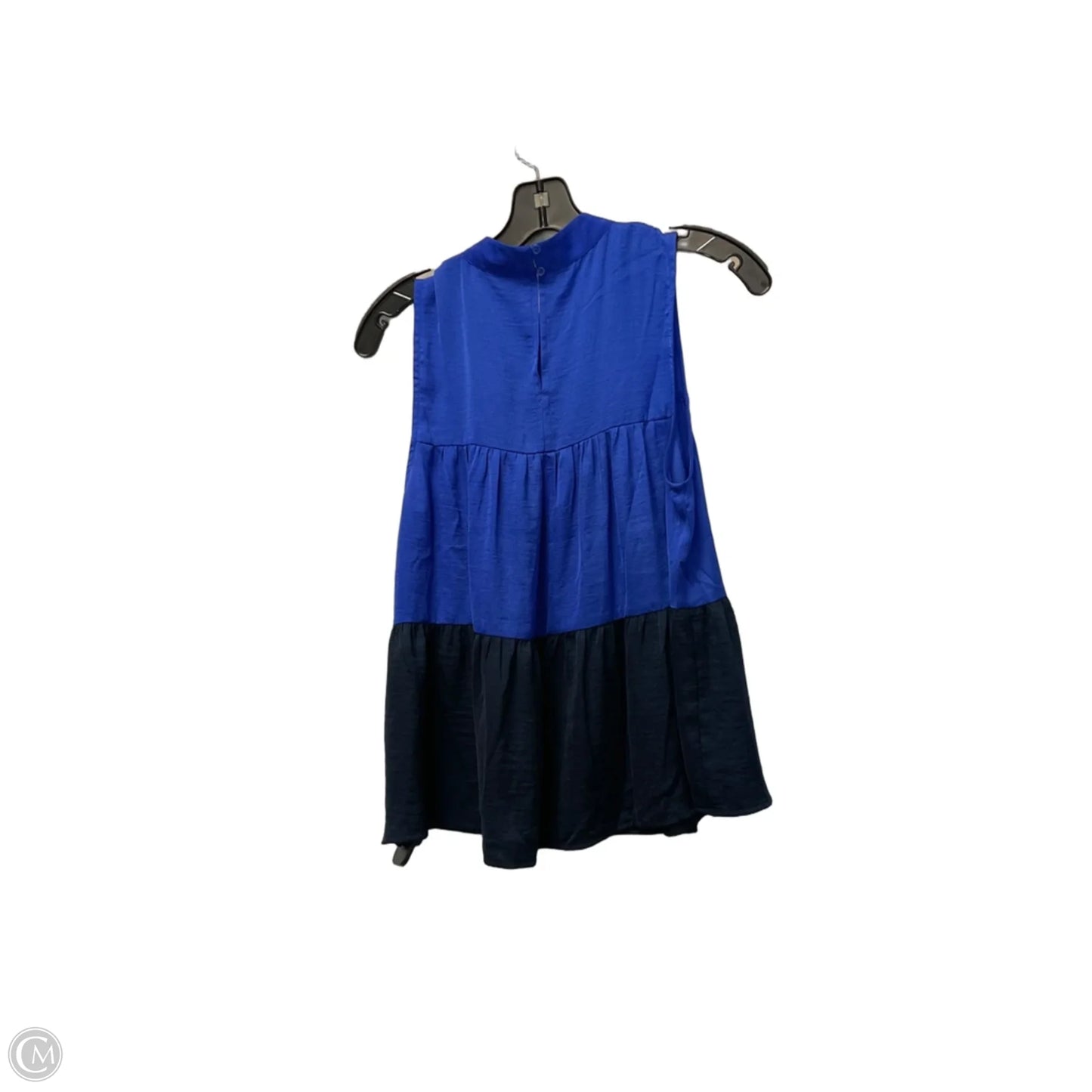 Top Sleeveless By Banana Republic In Blue, Size: S