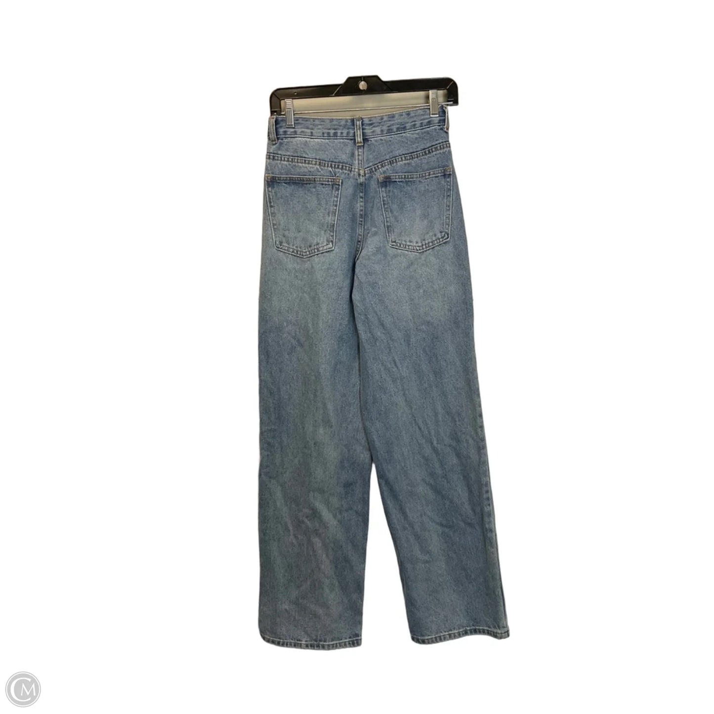 Jeans Straight By Steve Madden In Blue Denim, Size: 4
