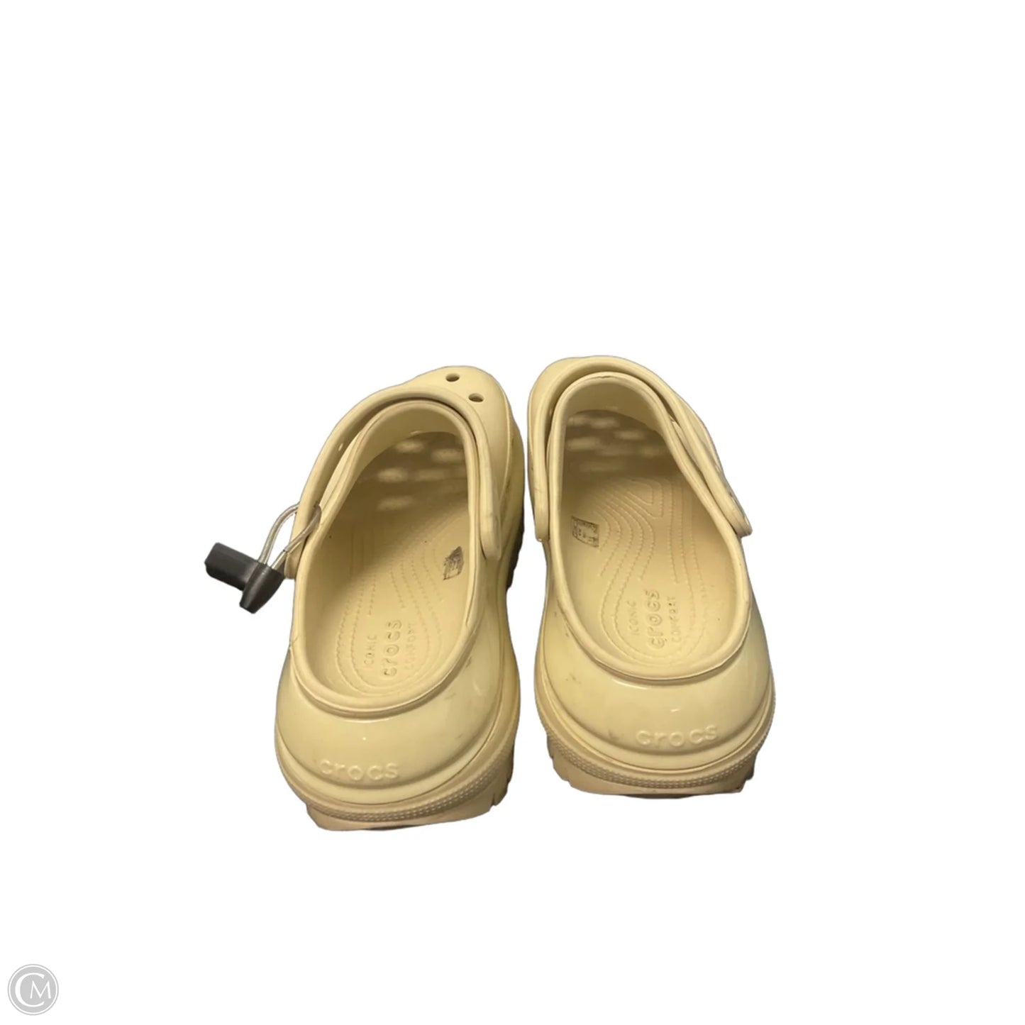 Sandals Sport By Crocs In Cream, Size: 9