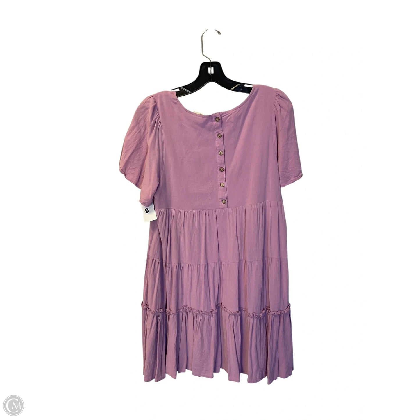 Dress Casual Short By Clothes Mentor In Purple, Size: M