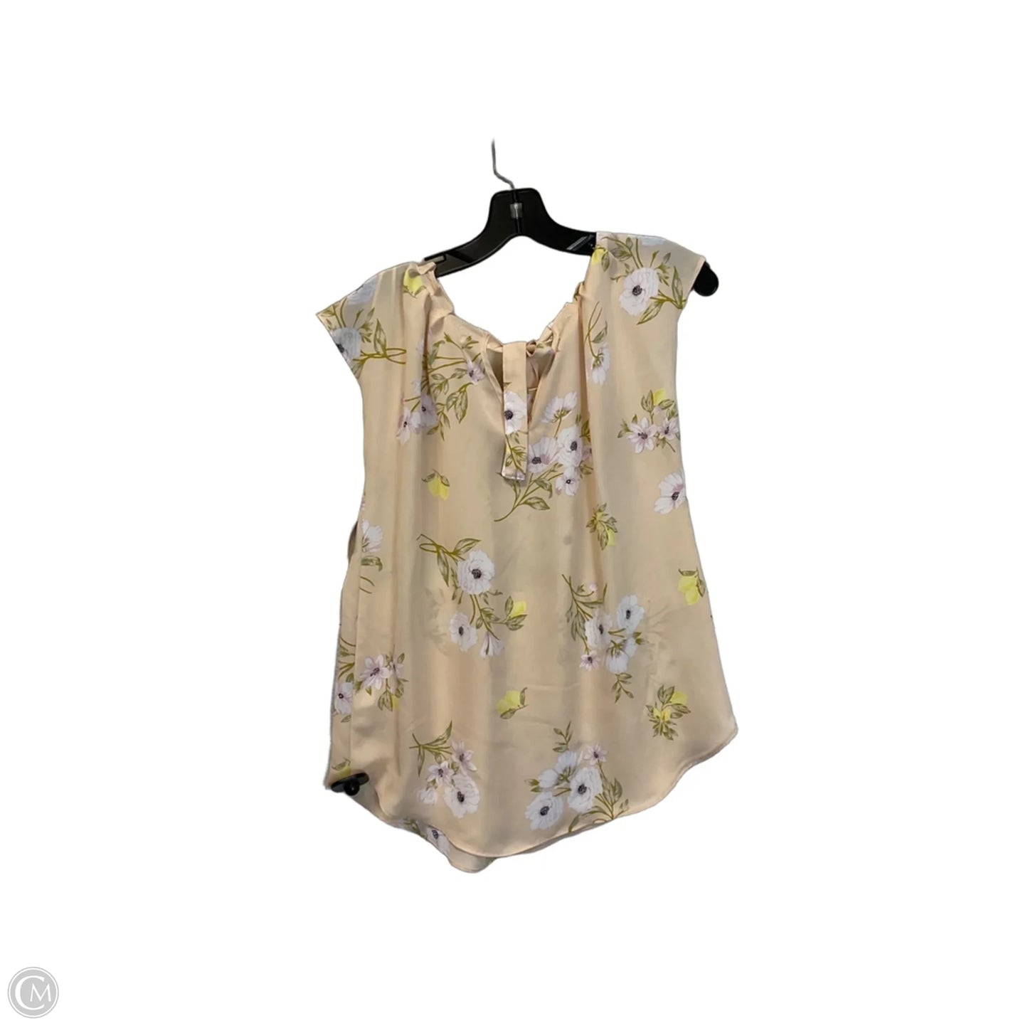 Top Short Sleeve By Lc Lauren Conrad In Peach, Size: S