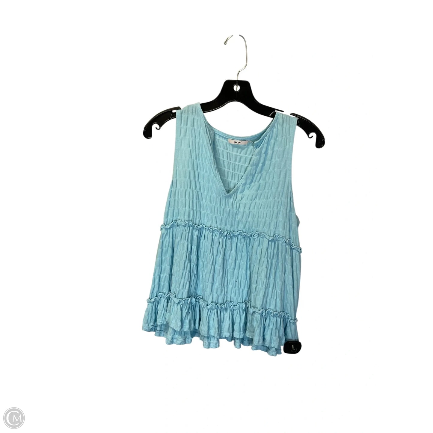 Top Sleeveless By Mi Ami In Blue, Size: S