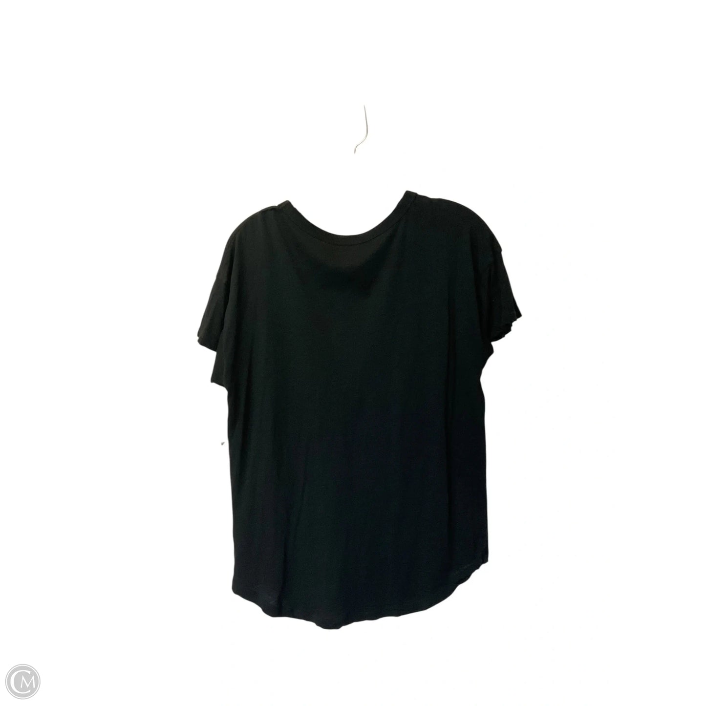 Top Short Sleeve By Madewell In Black, Size: M