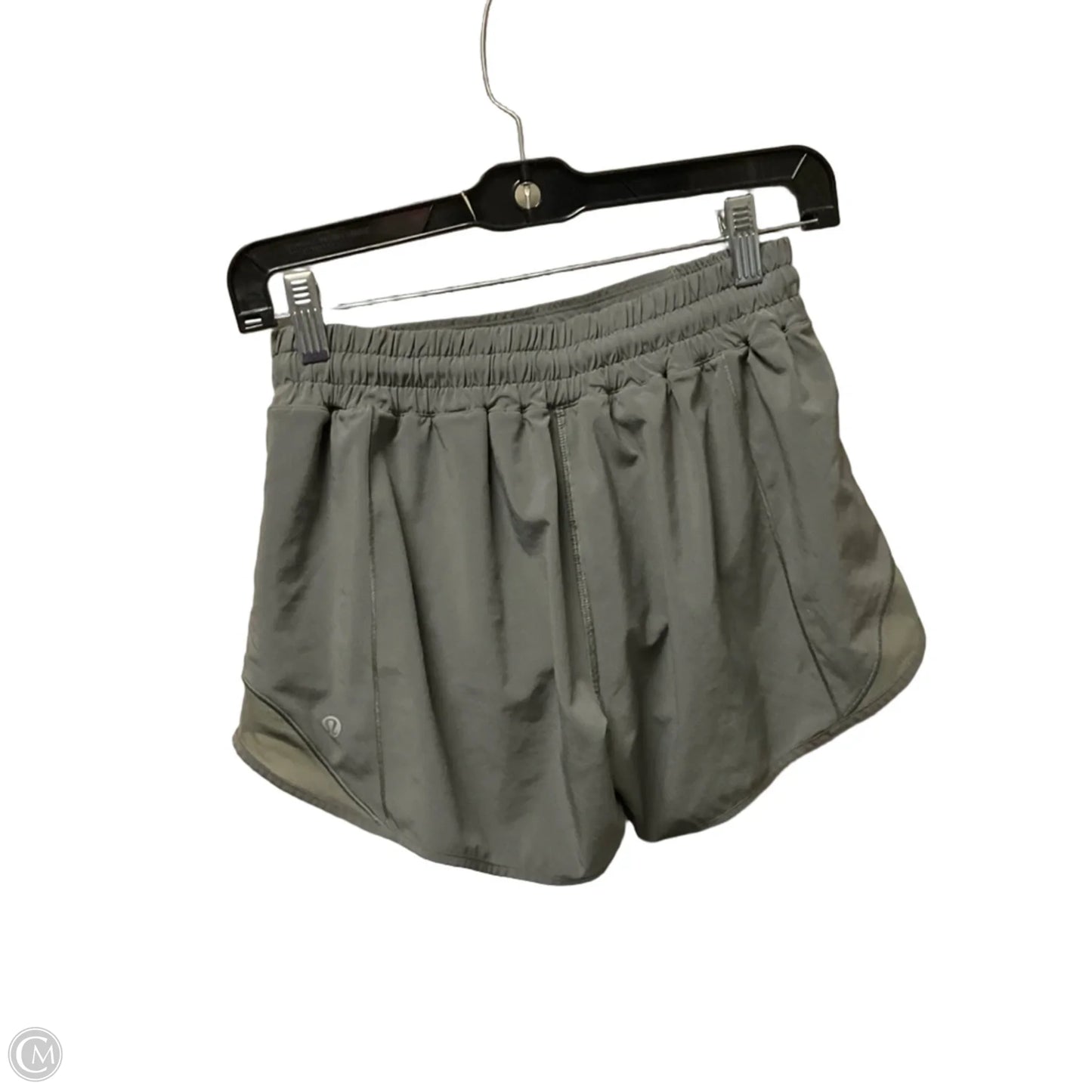 Athletic Shorts By Lululemon In Green, Size: 6