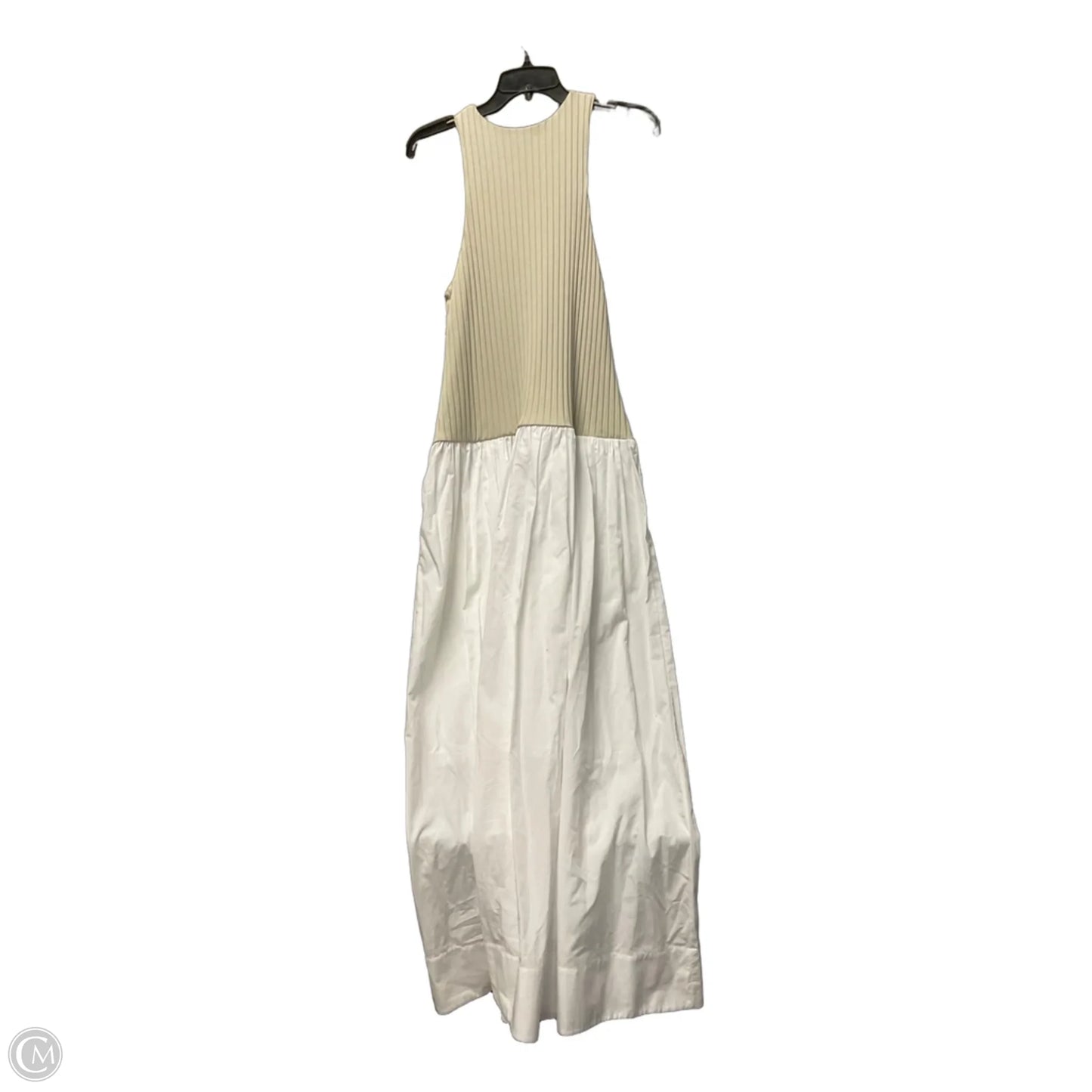 Dress Casual Maxi By Banana Republic In Tan, Size: L
