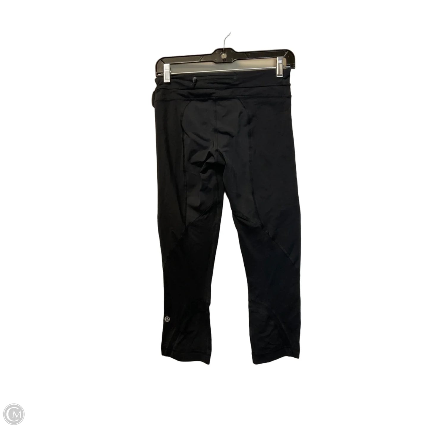 Athletic Capris By Lululemon In Black, Size: 6