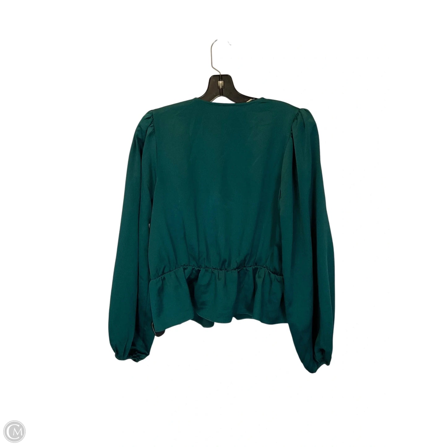Top Long Sleeve By Express In Green, Size: L
