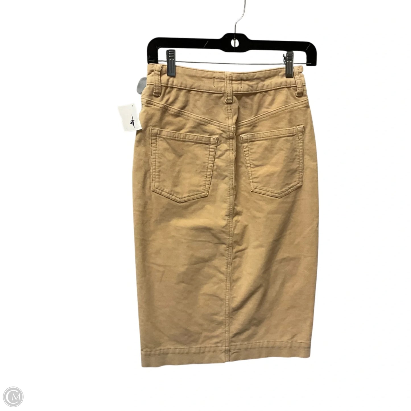 Skirt Midi By Free People In Tan, Size: 2