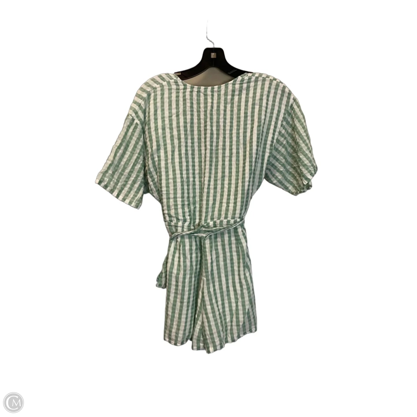 Romper By Lovers & Friends In Green & White, Size: M