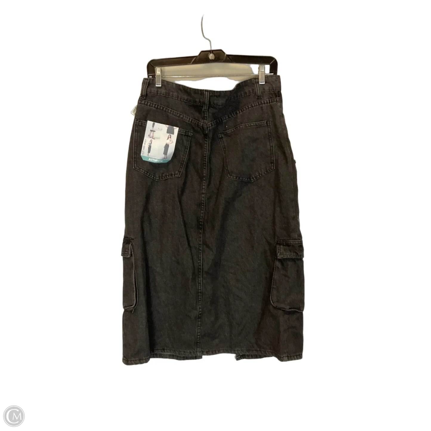 Skirt Maxi By Clothes Mentor In Grey, Size: Xl