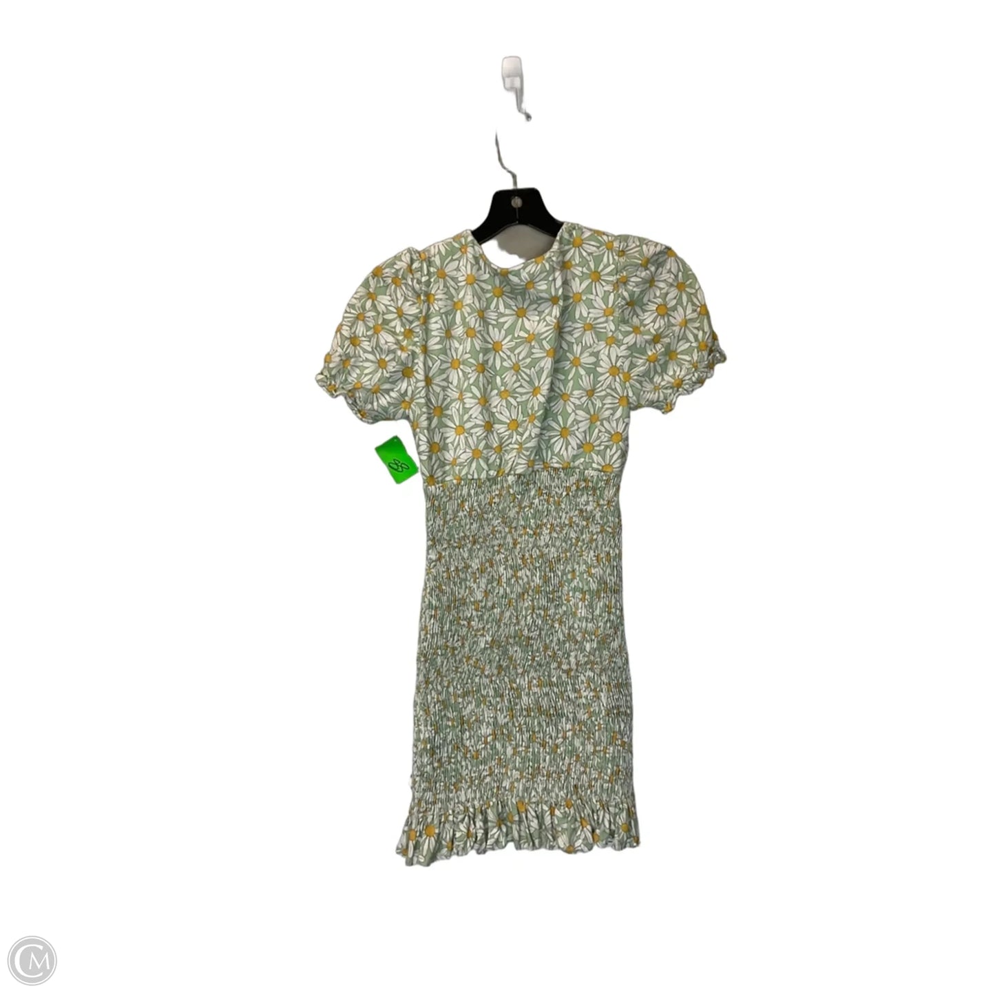 Dress Casual Short By Zara In Green, Size: M