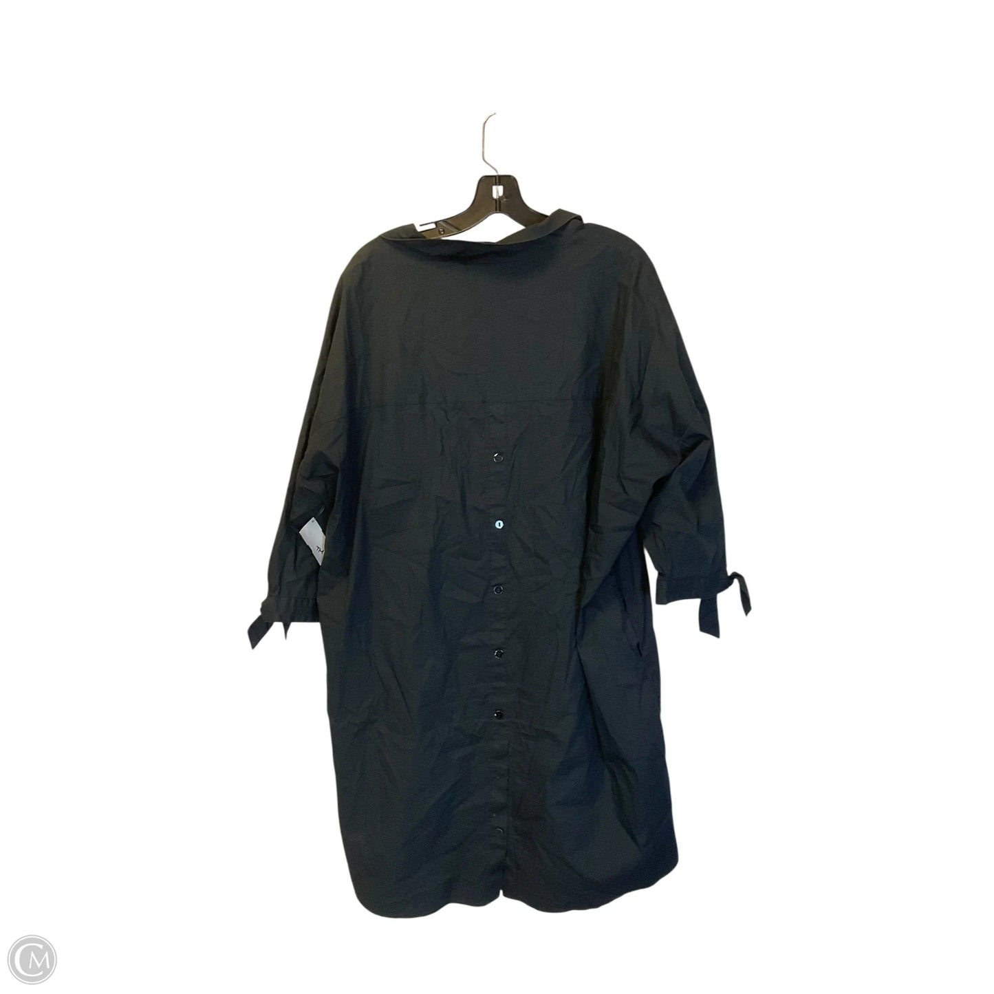 Dress Casual Midi By Clothes Mentor In Black, Size: Xl