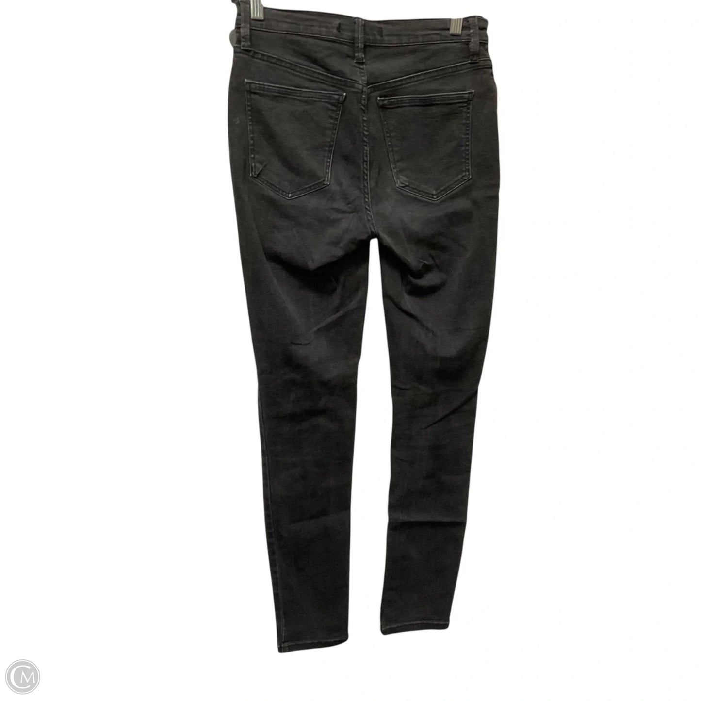 Jeans Skinny By Free People In Black Denim, Size: 6