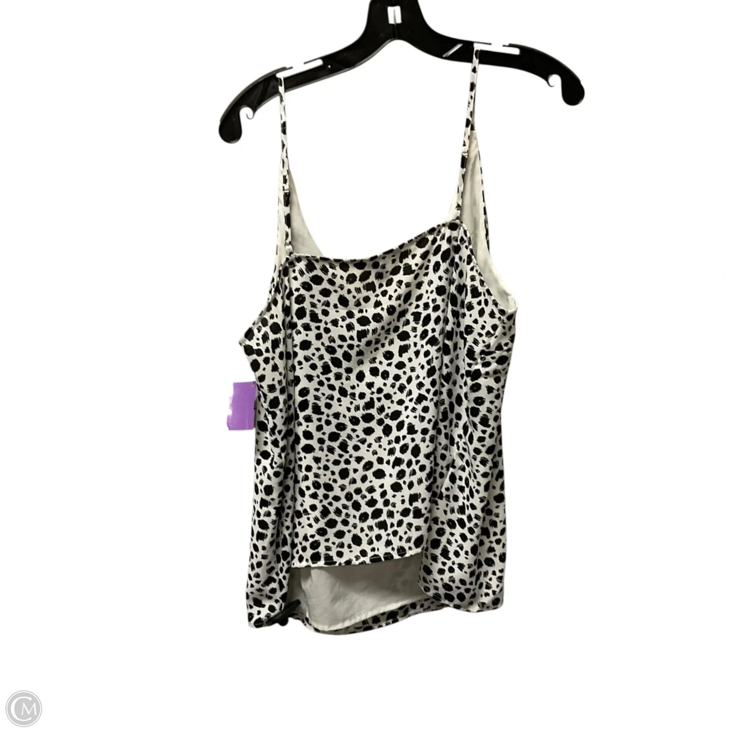 Top Sleeveless By Banana Republic In Animal Print, Size: L