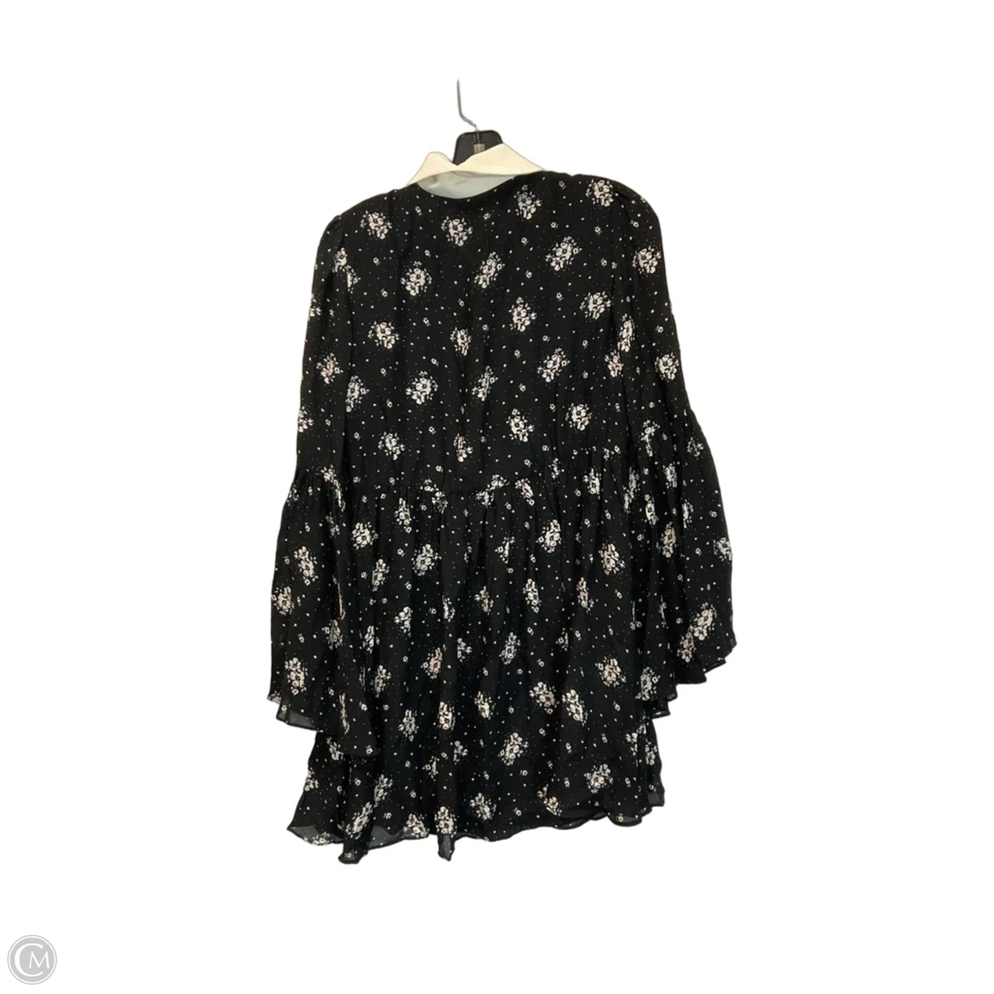Dress Casual Short By Cinq A Sept In Black & Cream, Size: 4