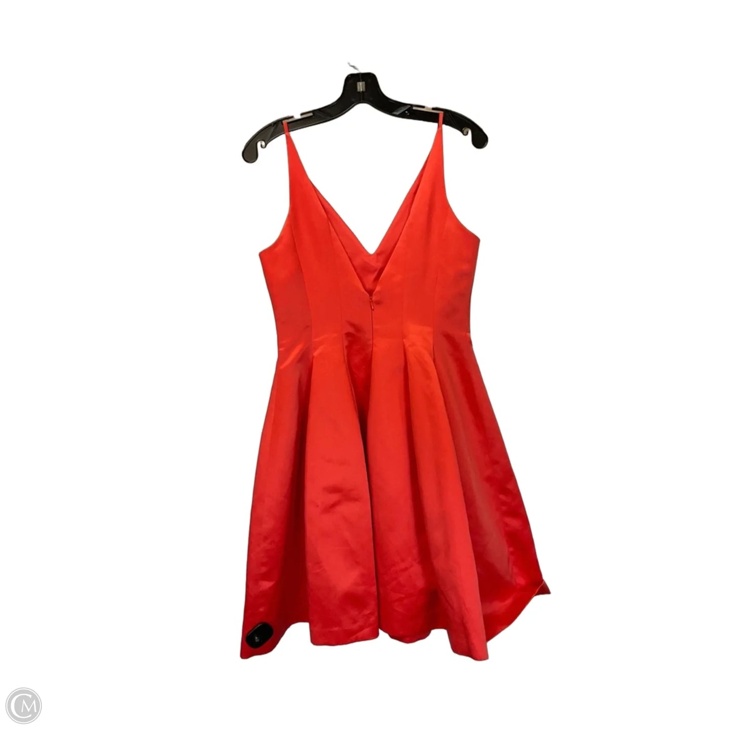 Dress Party Short By Badgley Mischka In Orange, Size: 4