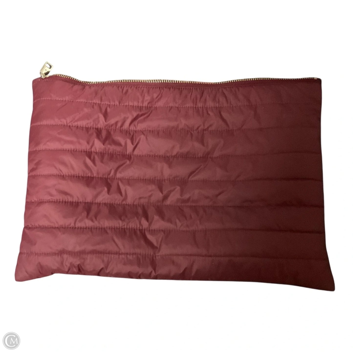 Jacket Designer By Kate Spade In Maroon, Size: S