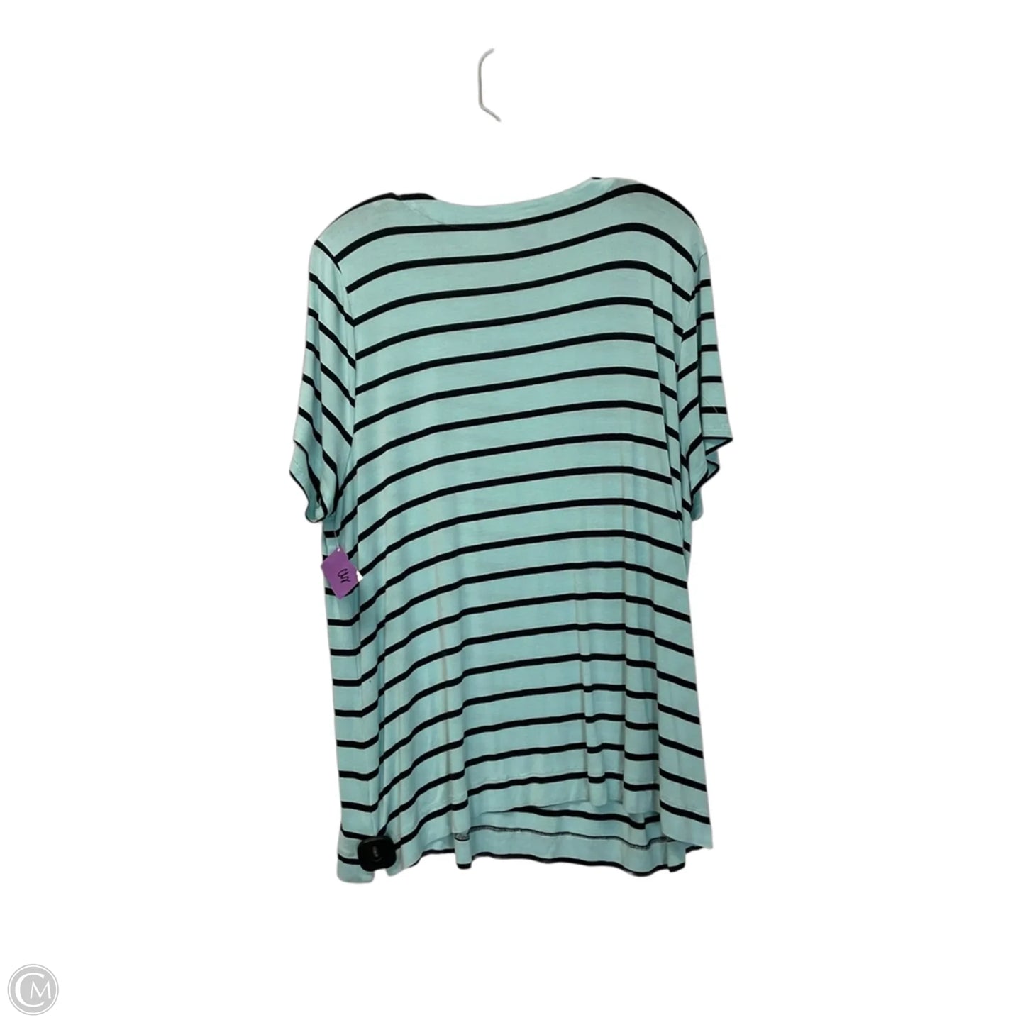 Top Short Sleeve By J. Jill In Blue, Size: Xl