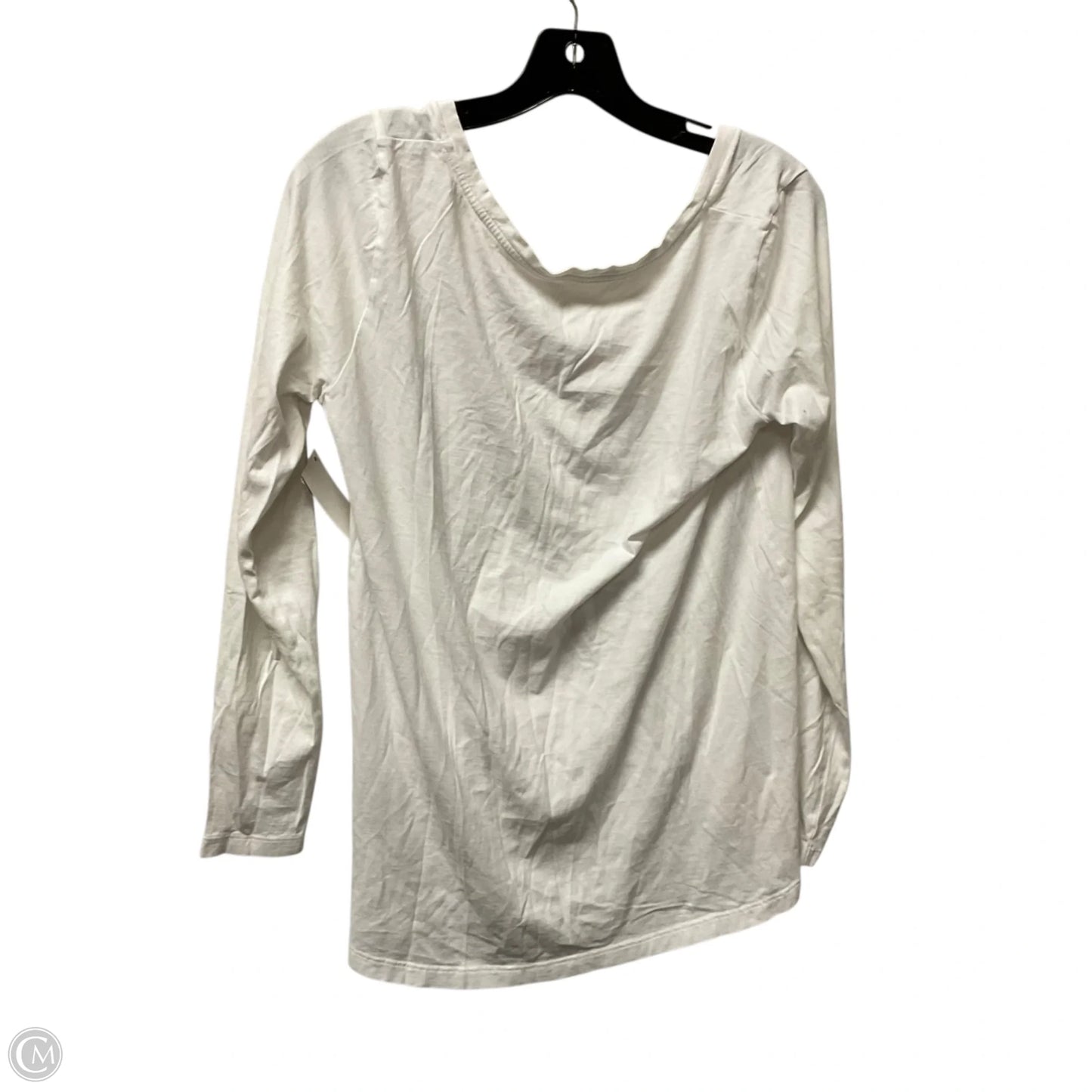 Top Long Sleeve Designer By Lilly Pulitzer In White, Size: M