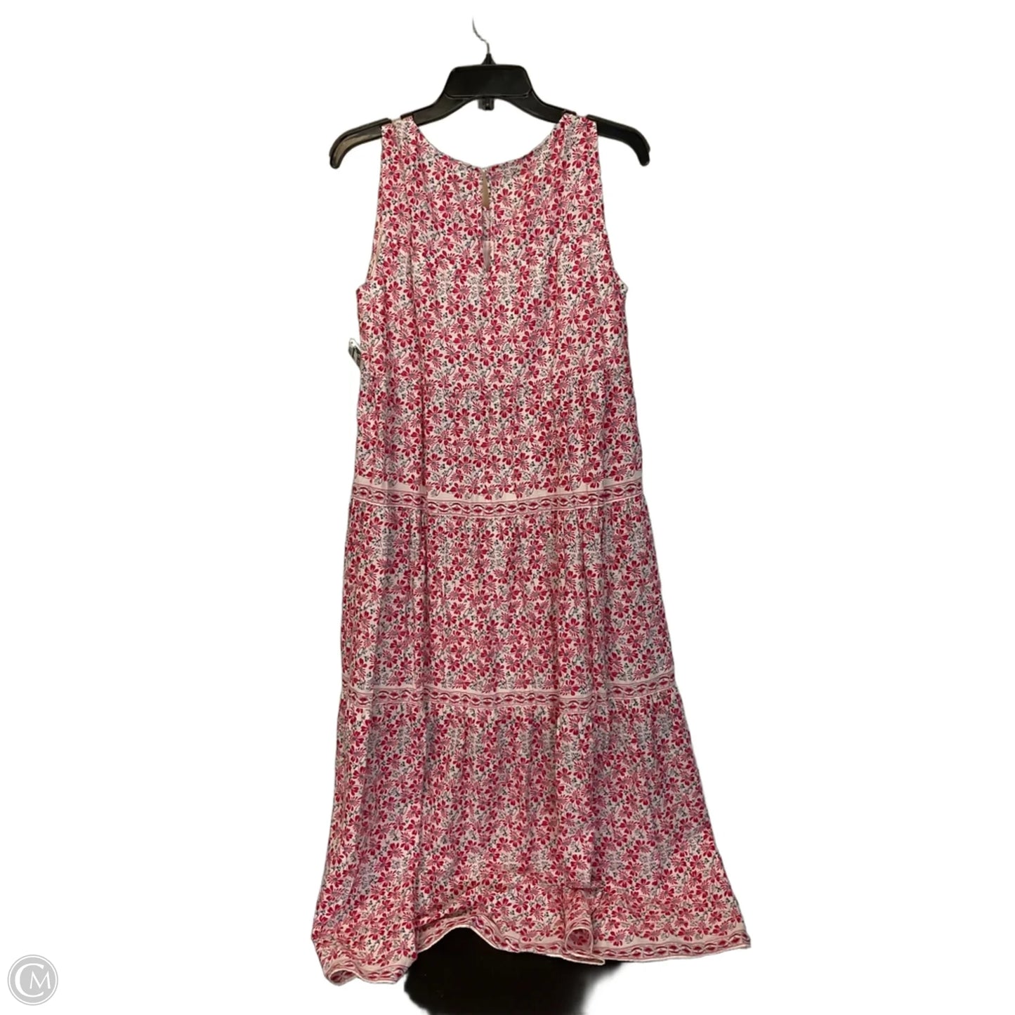 Dress Casual Maxi By Max Studio In Blue & Pink, Size: L