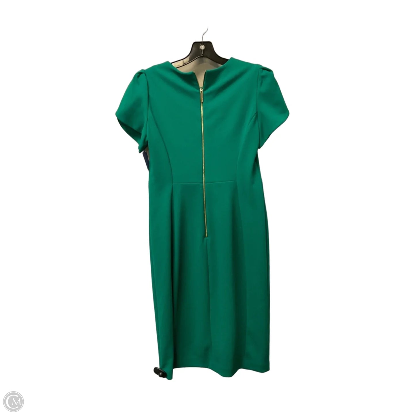 Dress Casual Short By Calvin Klein In Green, Size: 6