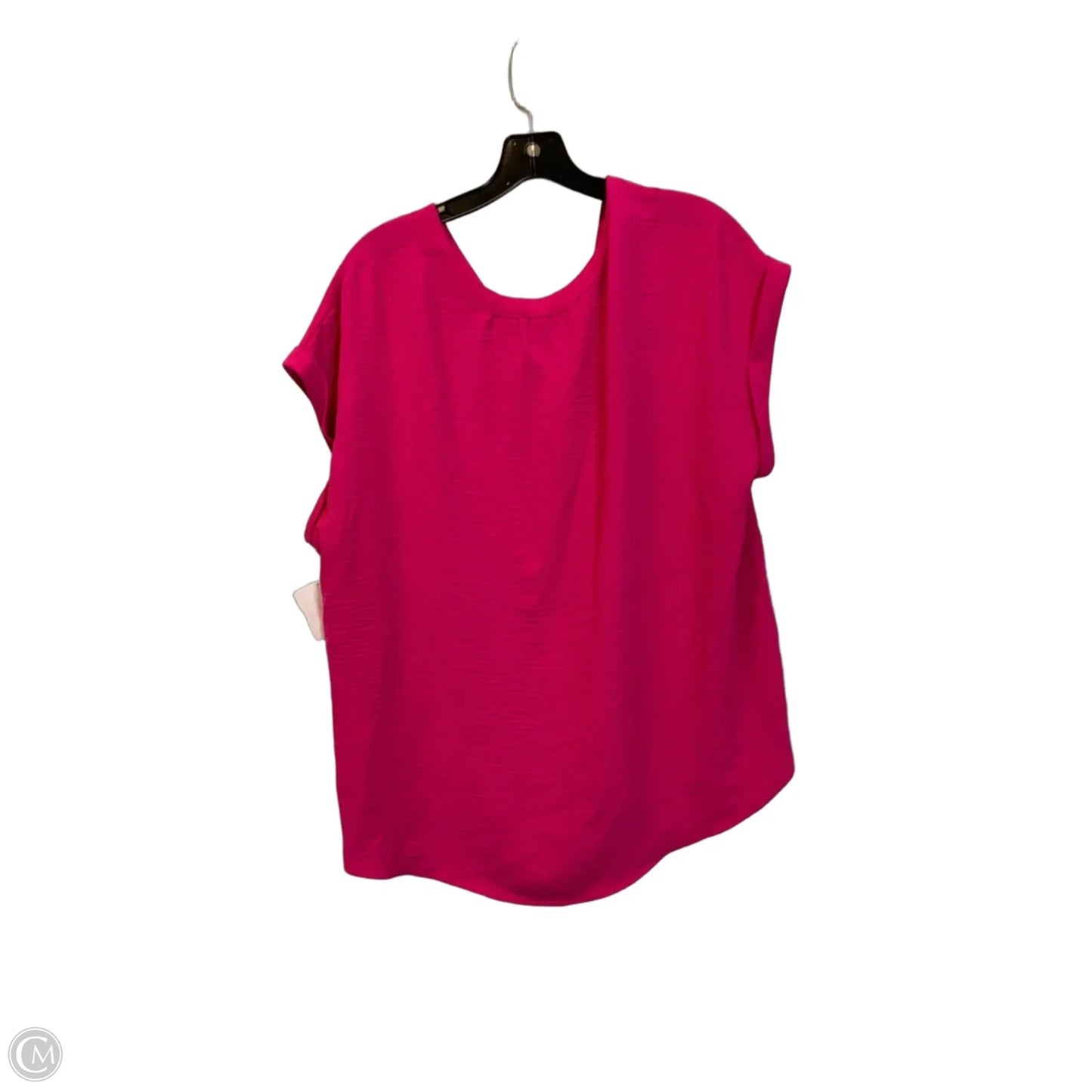 Top Short Sleeve By Rachel Roy In Pink, Size: Xl