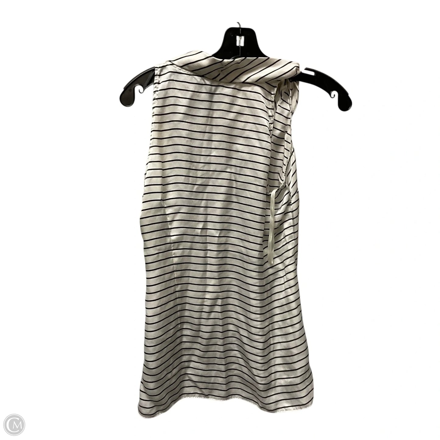 Top Sleeveless By White House Black Market In Black & White, Size: Xs