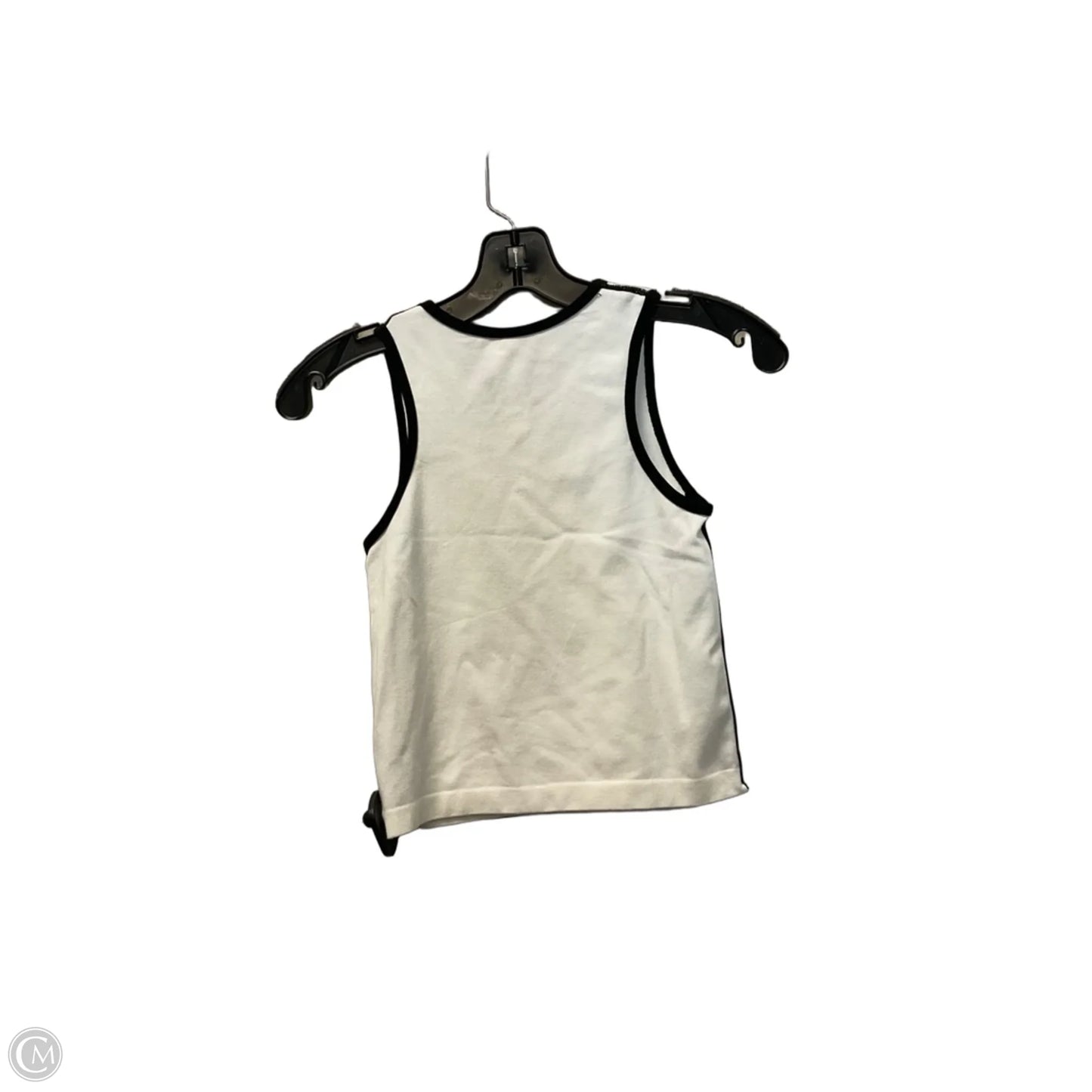 Top Sleeveless Basic By Happily Grey In White, Size: M
