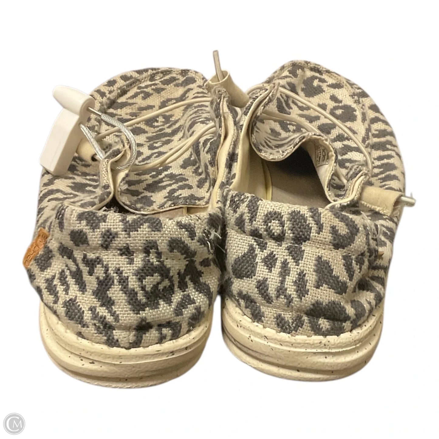 Shoes Sneakers By Hey Dude In Animal Print, Size: 9