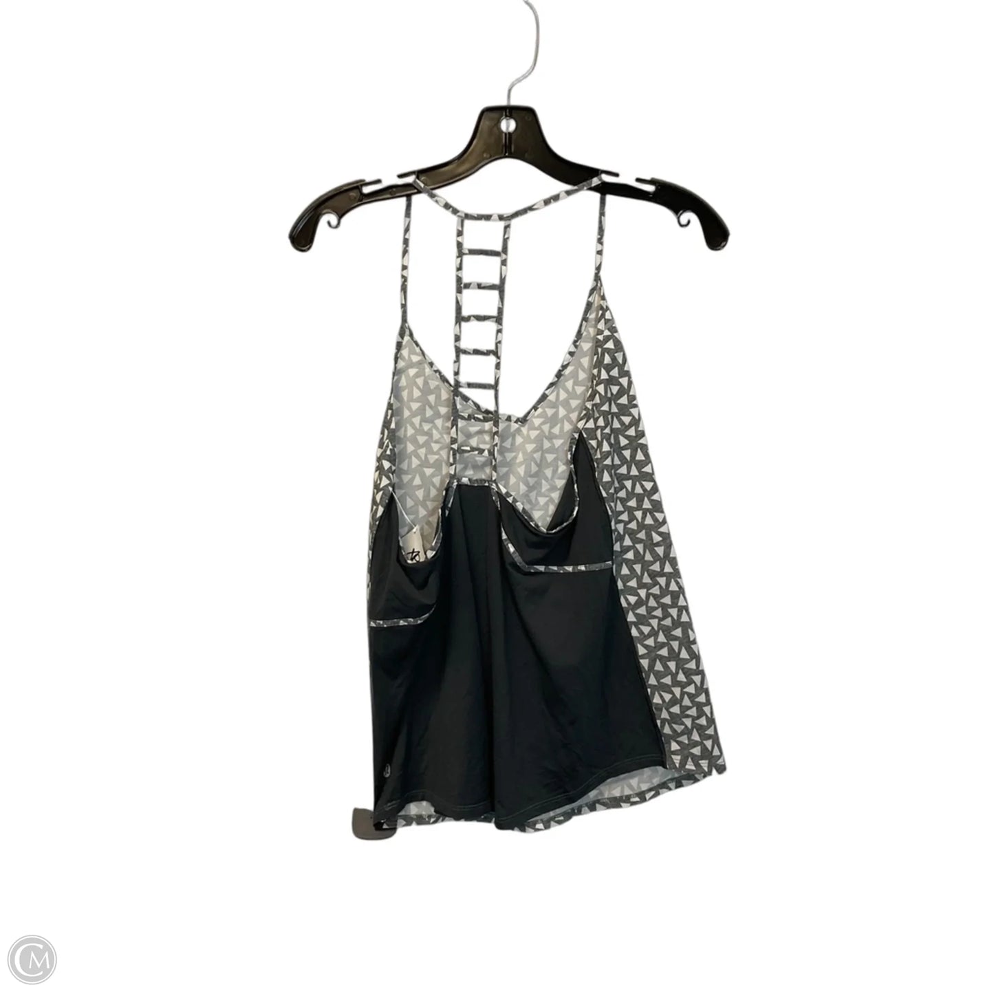 Athletic Tank Top By Lululemon In Grey, Size: M