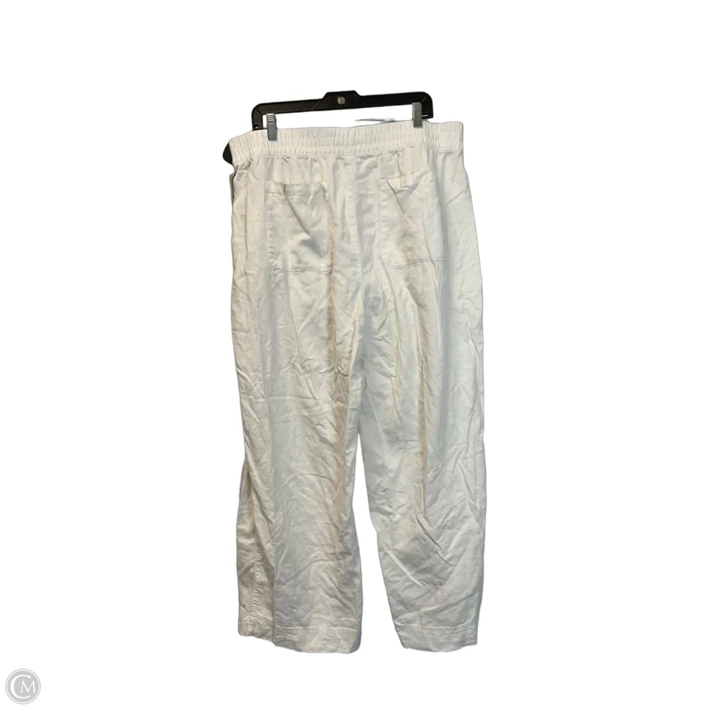 Pants Linen By Old Navy In White, Size: Xl