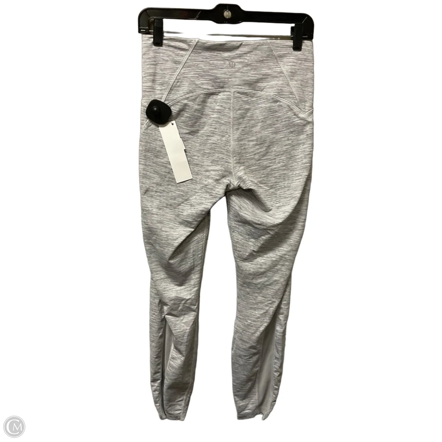 Athletic Leggings By Lululemon In Striped Pattern, Size: 8