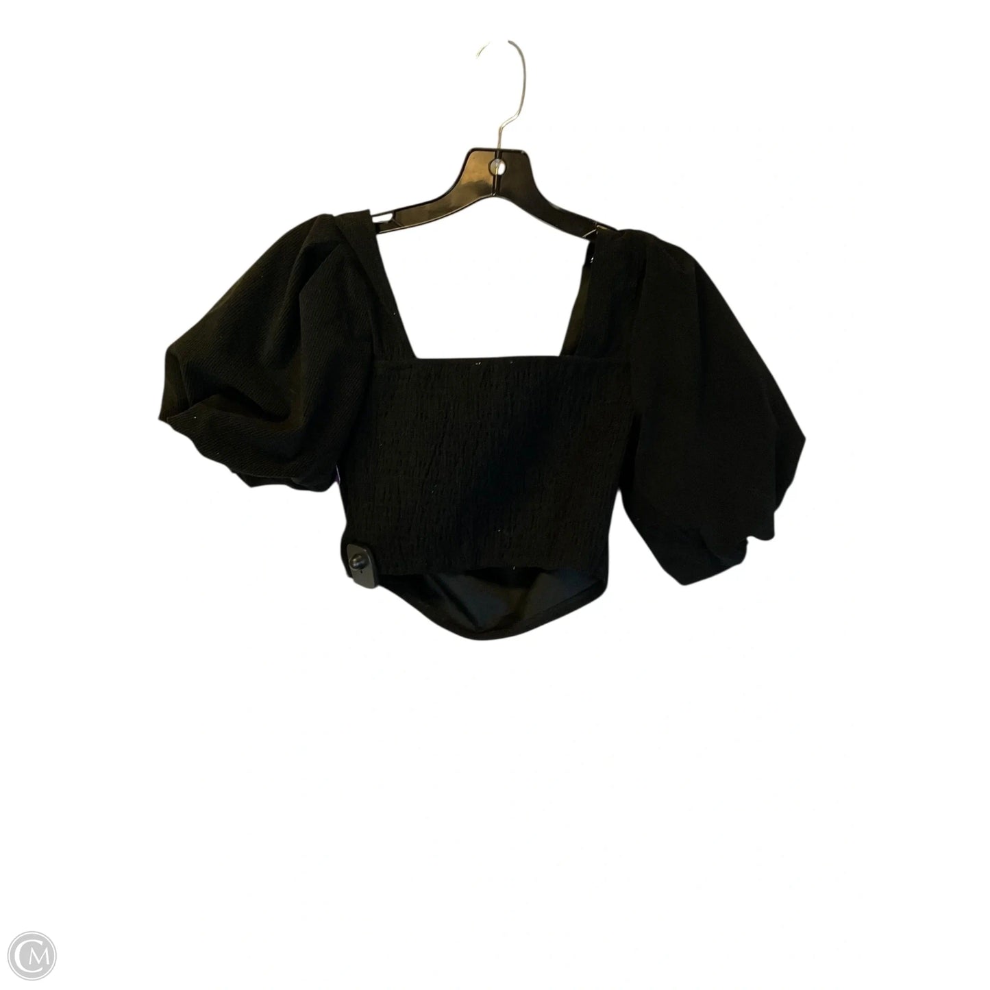 Top Short Sleeve By Entro In Black, Size: S