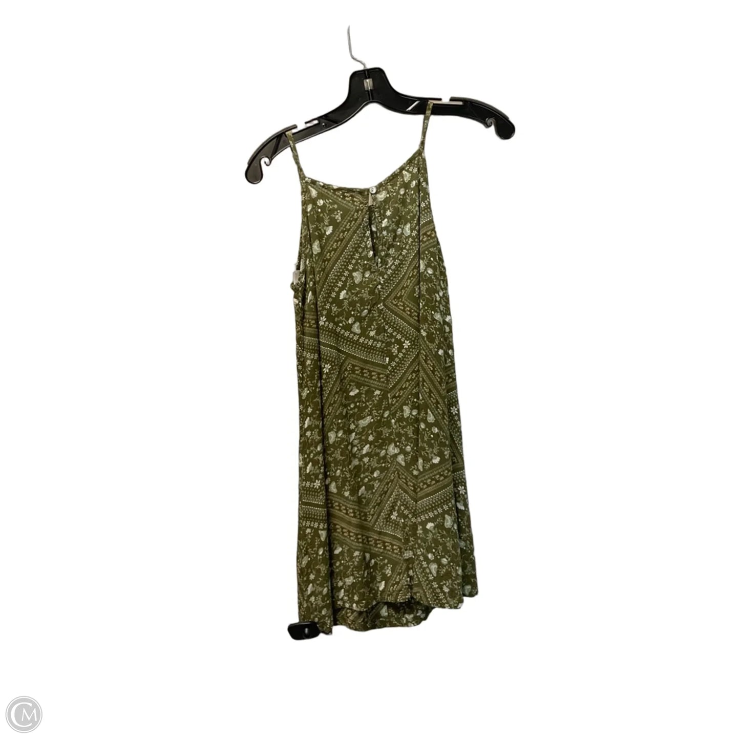 Top Sleeveless By Planet Gold In Green, Size: Xs