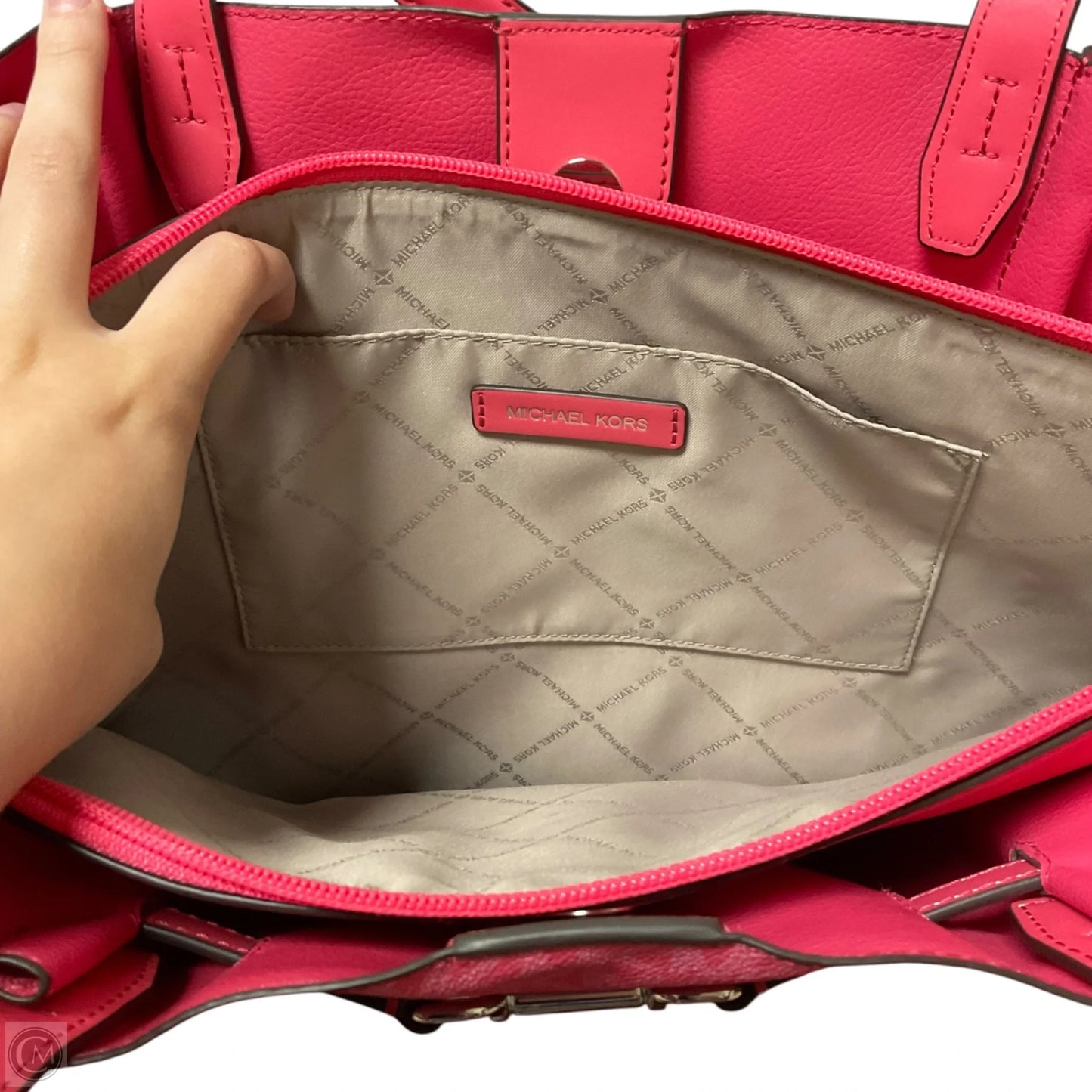Handbag Designer By Michael Kors, Size: Large