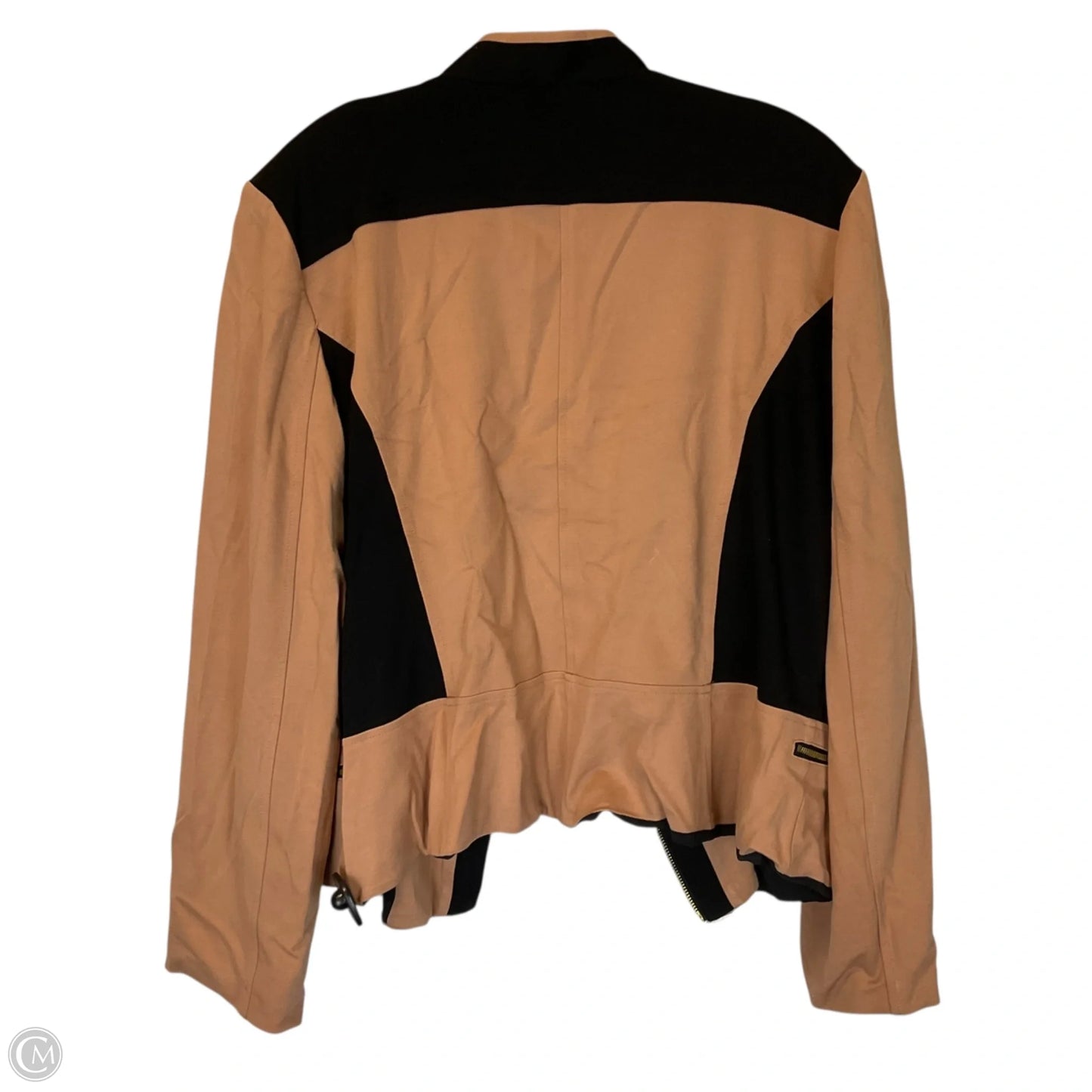 Jacket Other By Iman Hsn In Black & Brown, Size: 2x