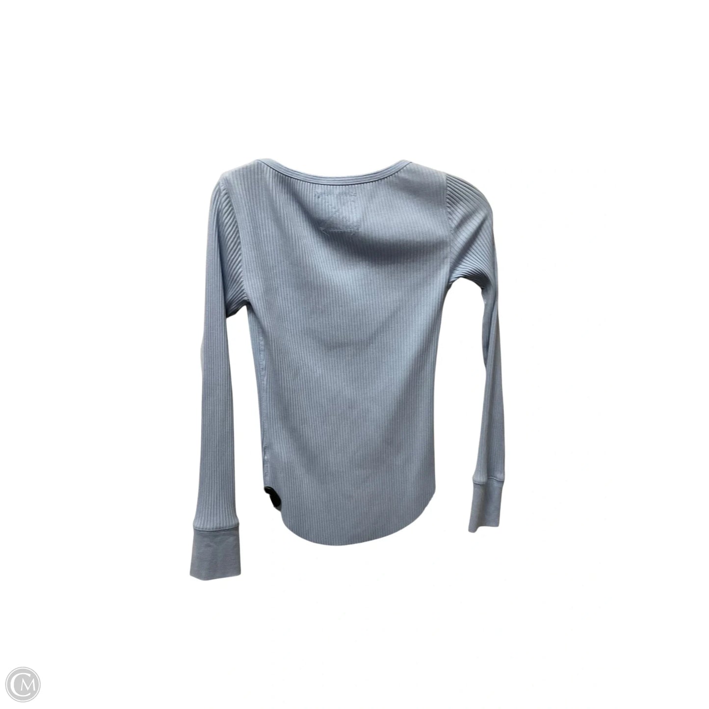 Top Long Sleeve Basic By Aerie In Blue, Size: S