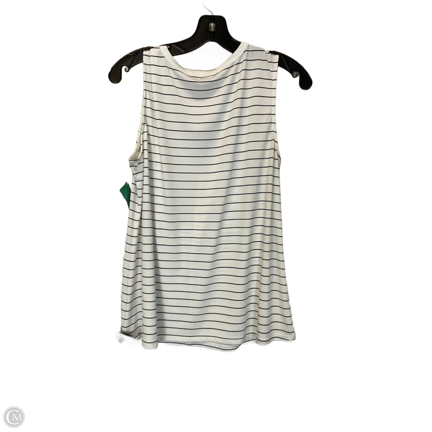 Top Sleeveless Basic By Banana Republic In White, Size: M