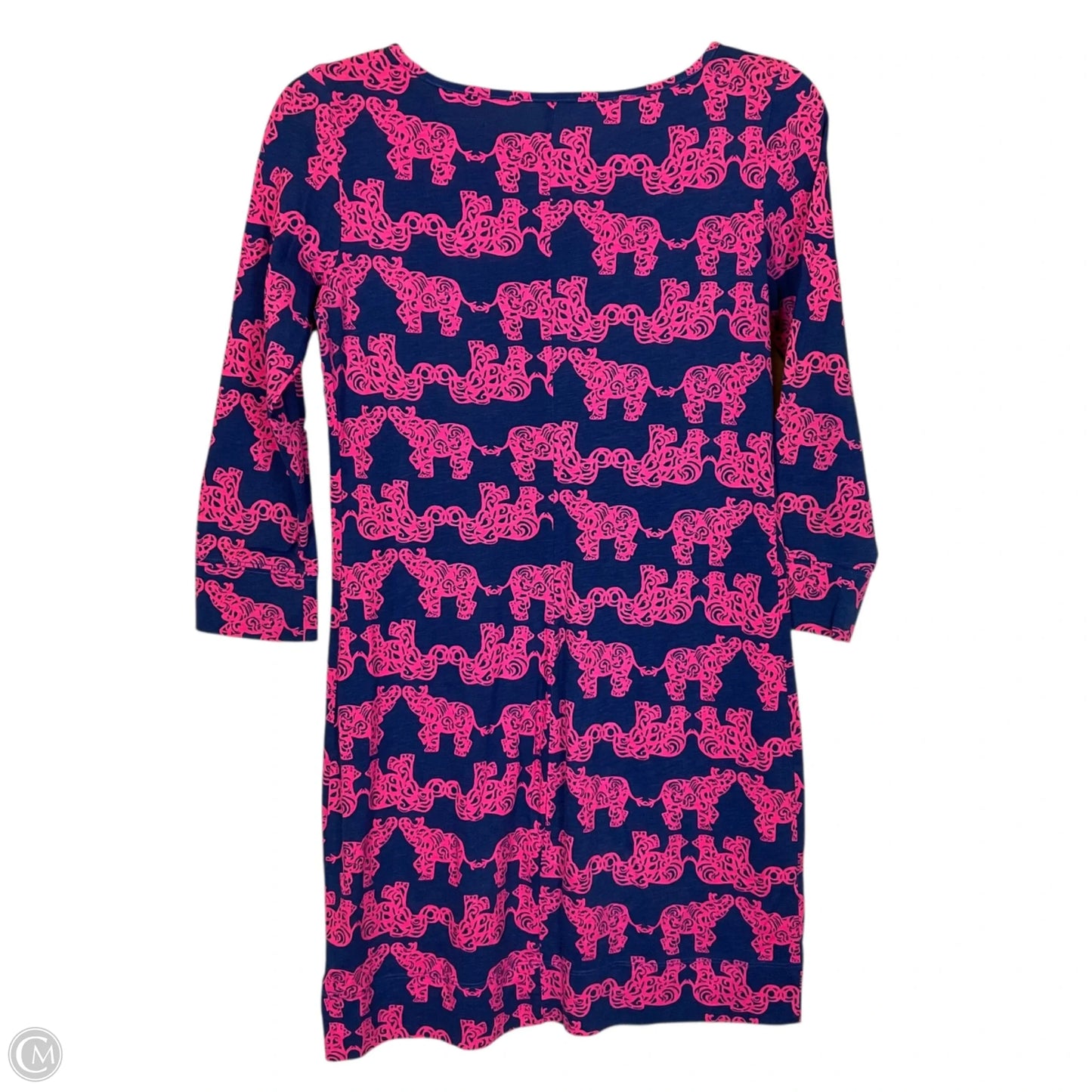 Dress Designer By Lilly Pulitzer In Blue & Pink, Size: Xs