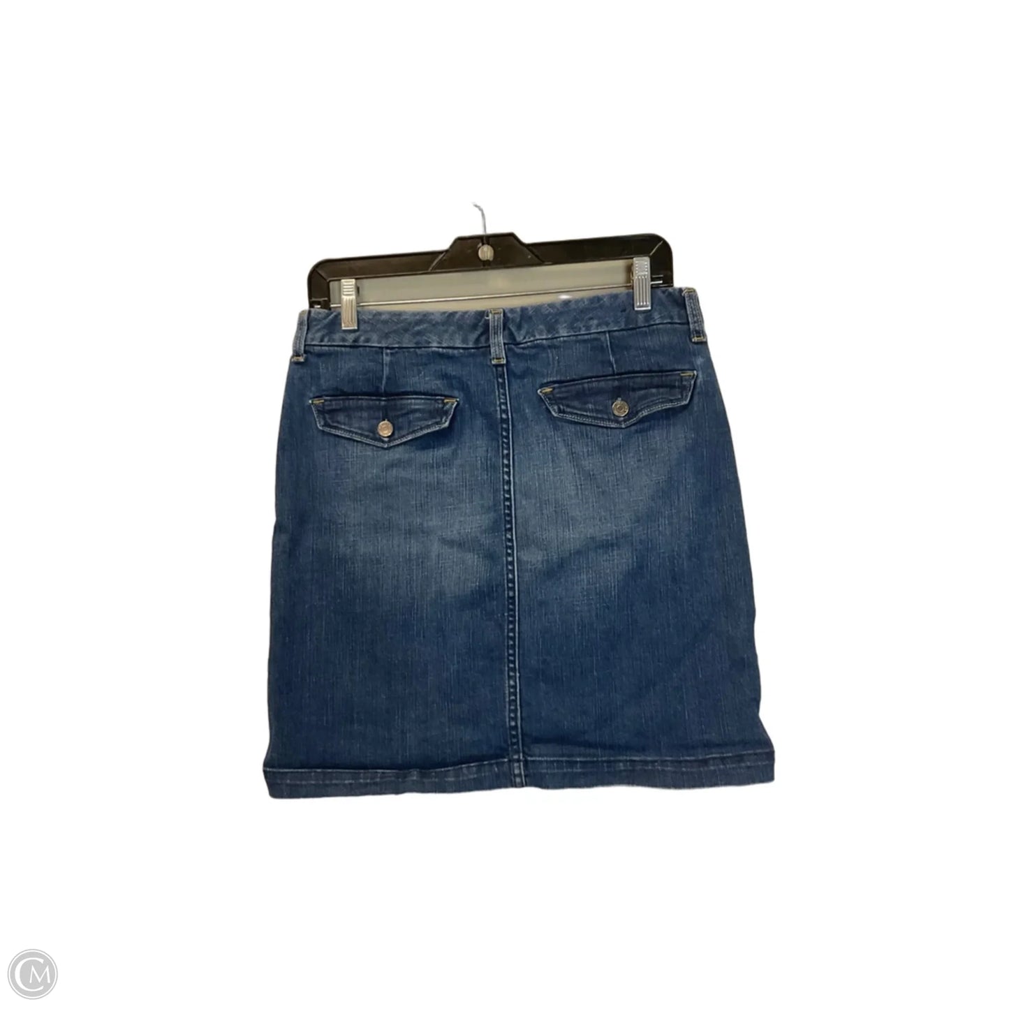 Skirt Mini & Short By Banana Republic In Blue Denim, Size: 6