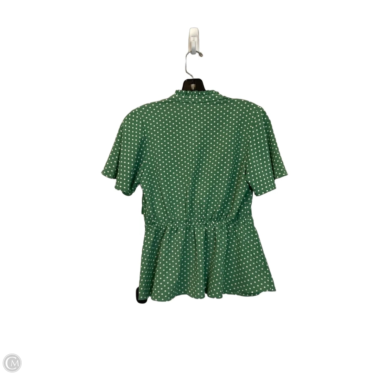 Top Short Sleeve Basic By Monteau In Green, Size: S