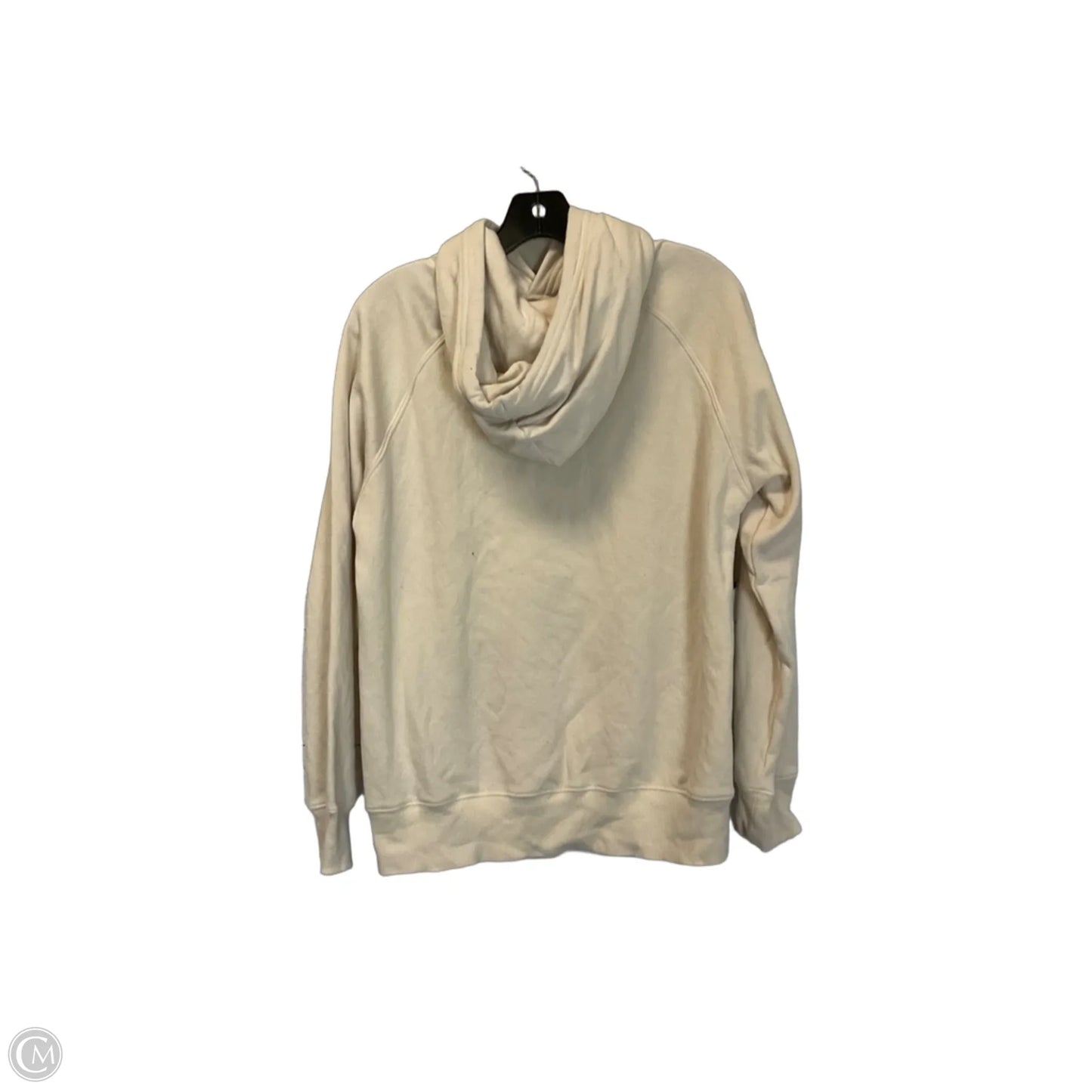 Sweatshirt Hoodie By The North Face In Tan, Size: M