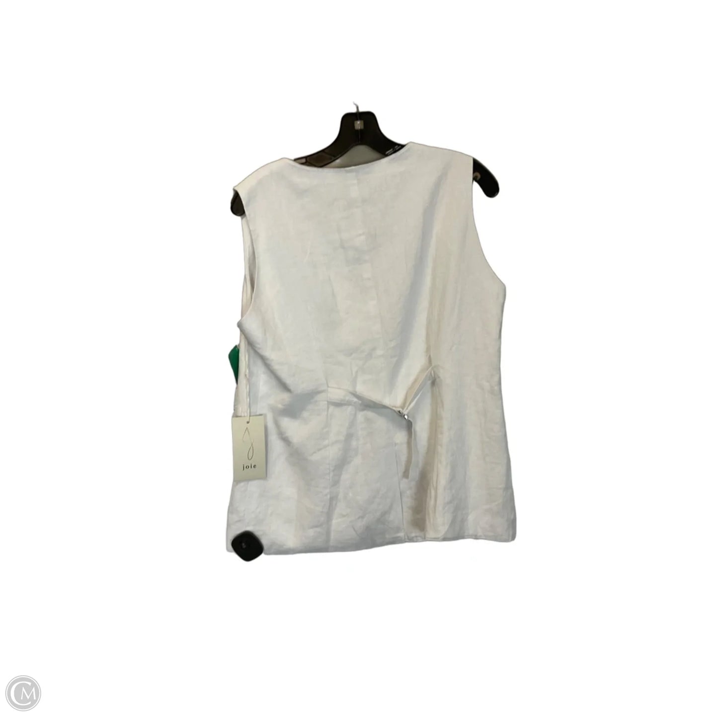 Top Sleeveless Basic By Joie In White, Size: M